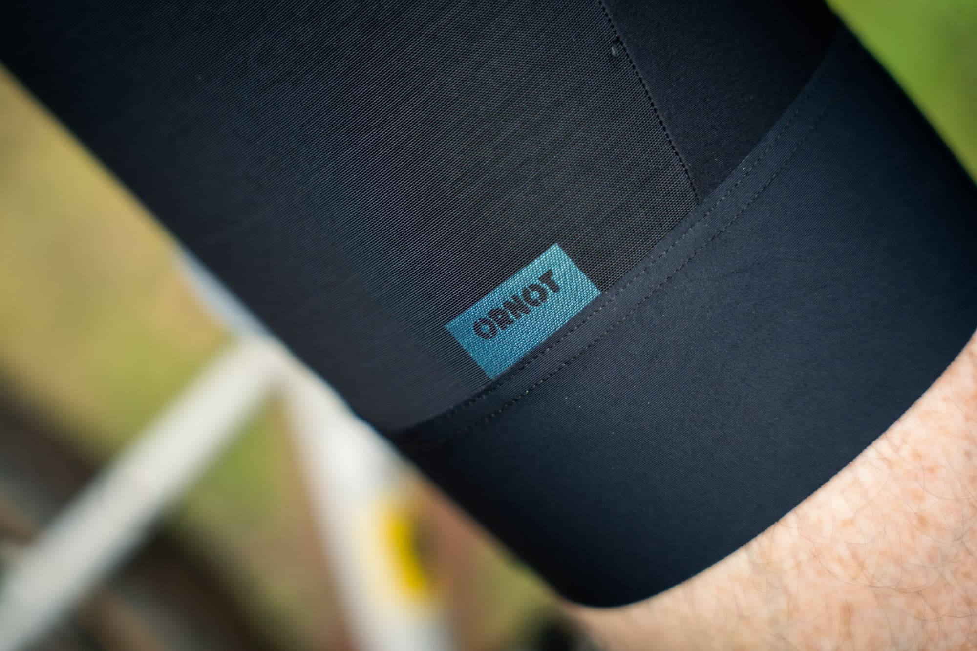 The Ornot logo, nice and subtle.