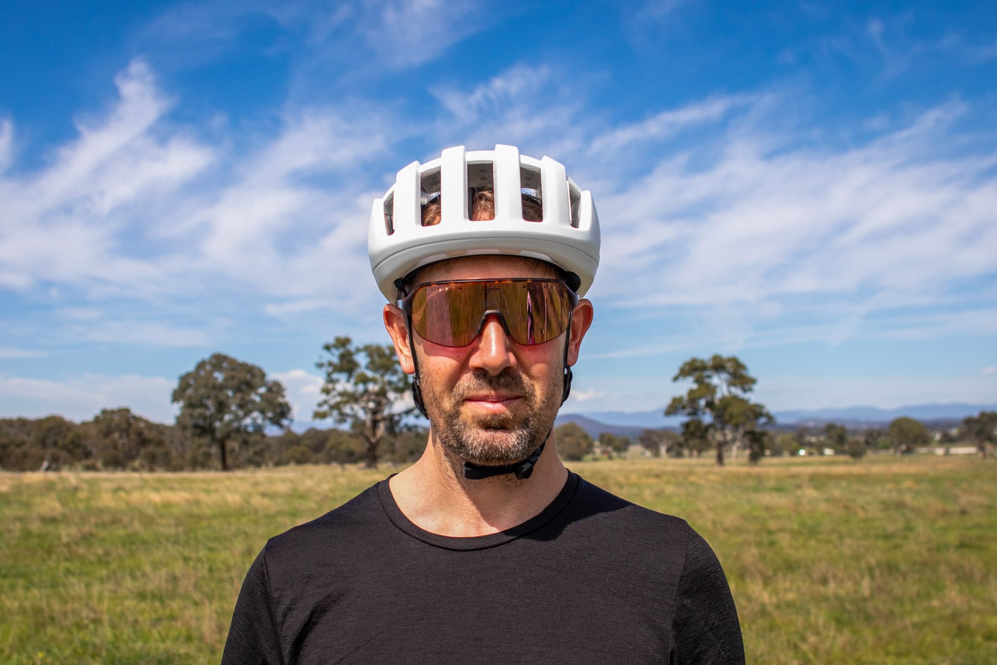 Looks great with any set of sunglasses.