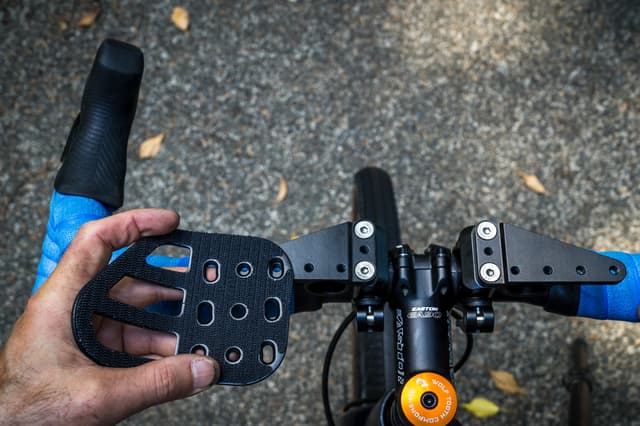 Kit De Pinces De Guidon Redshift Pour Aérobars - Dégagement Rapide, Compatible Guidon 31.8 Mm, Aluminium 6061-T6
