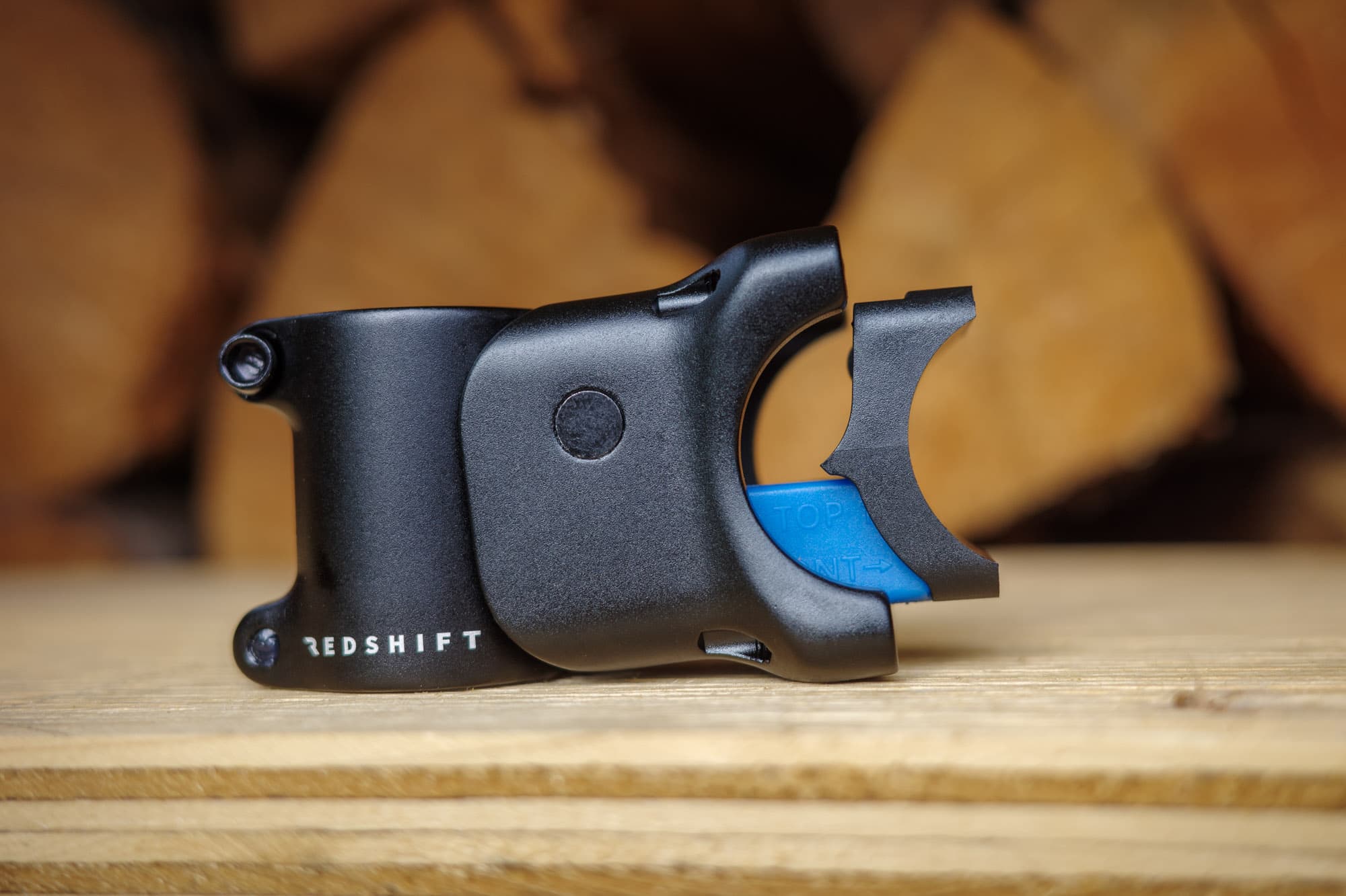Redshift Shockstop Suspension stem side view.