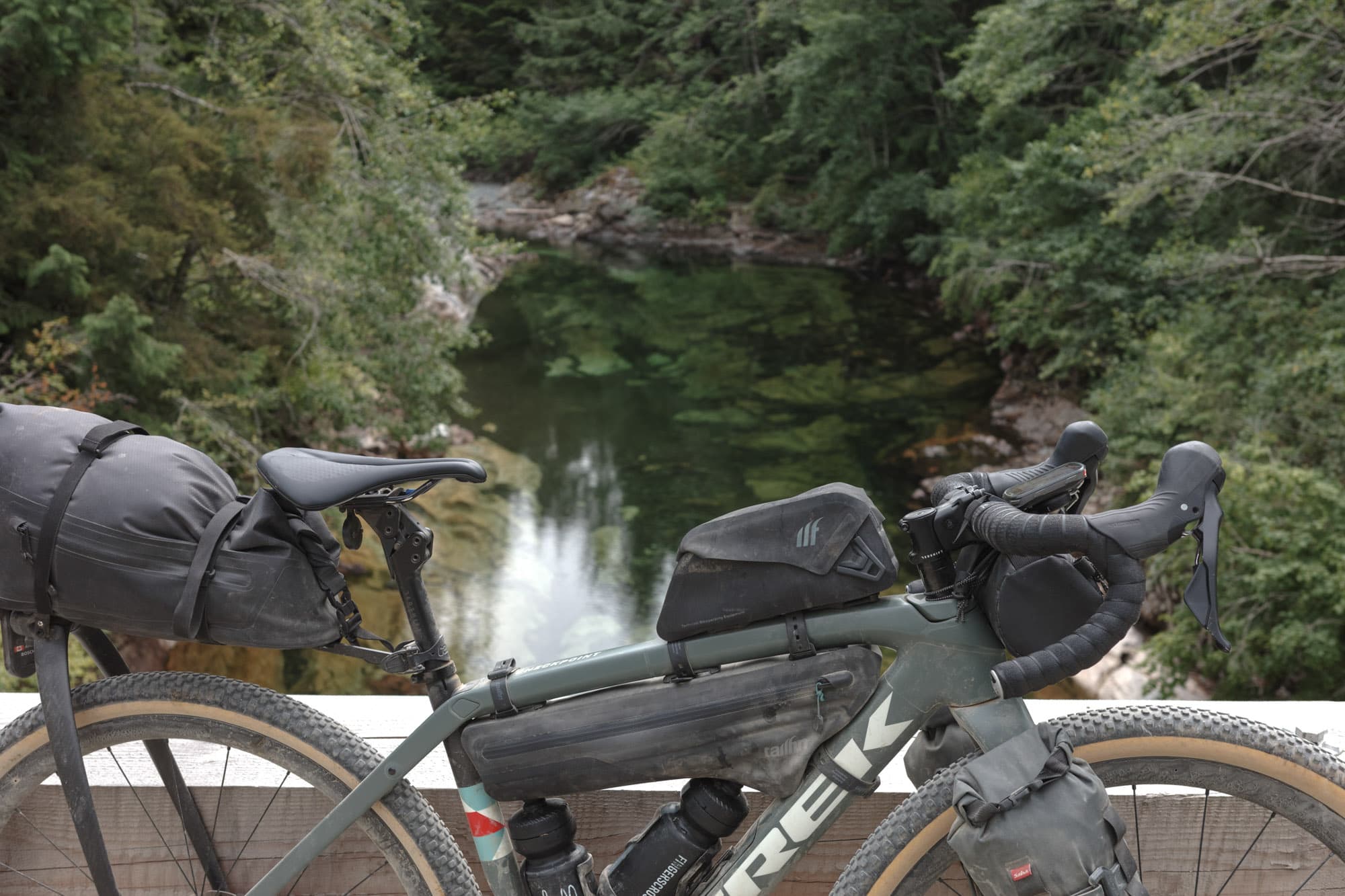 Ainsleys Trek with the Redshift Shockstop Suspension system.