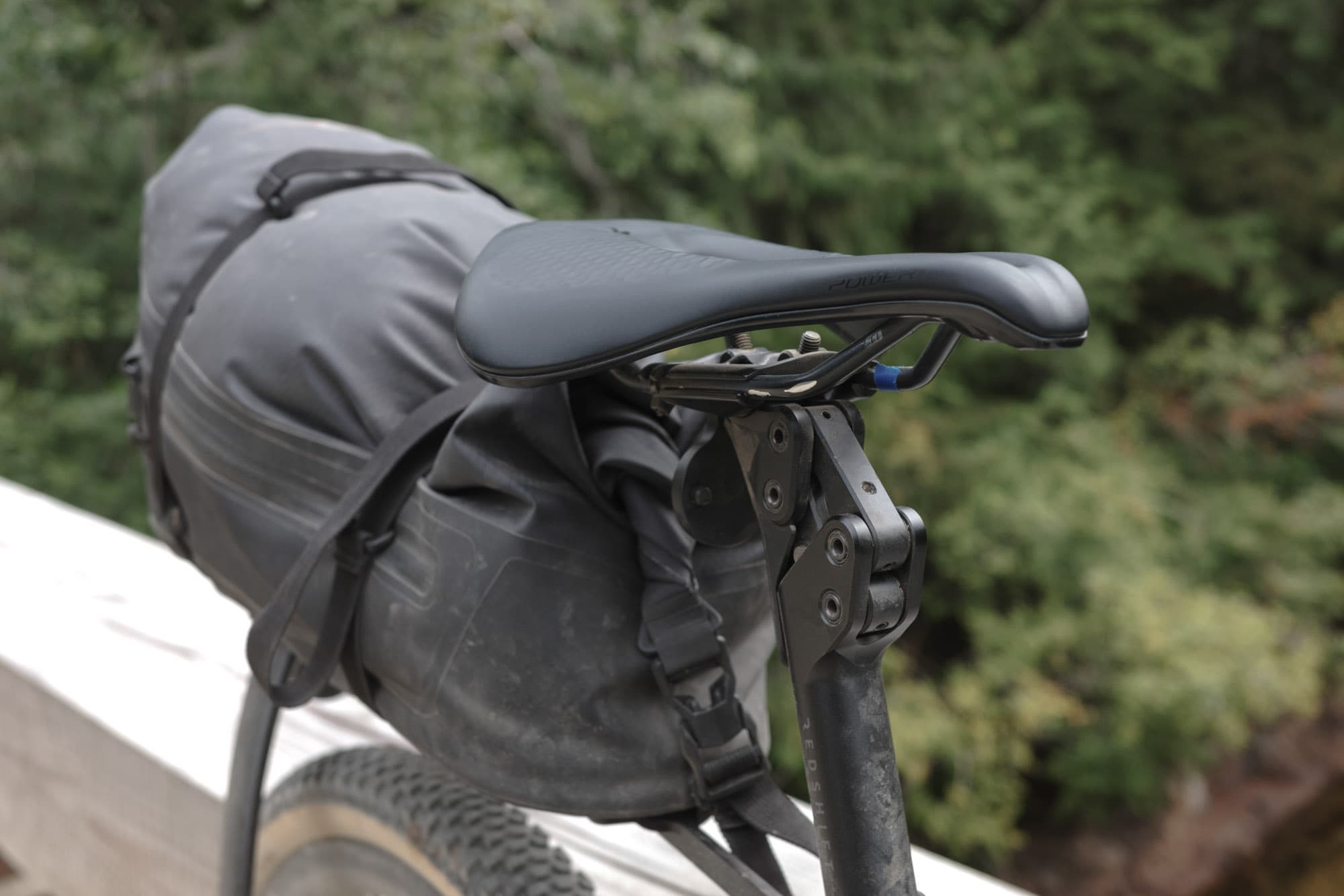 The Redshift Shockstop Suspension seat post.