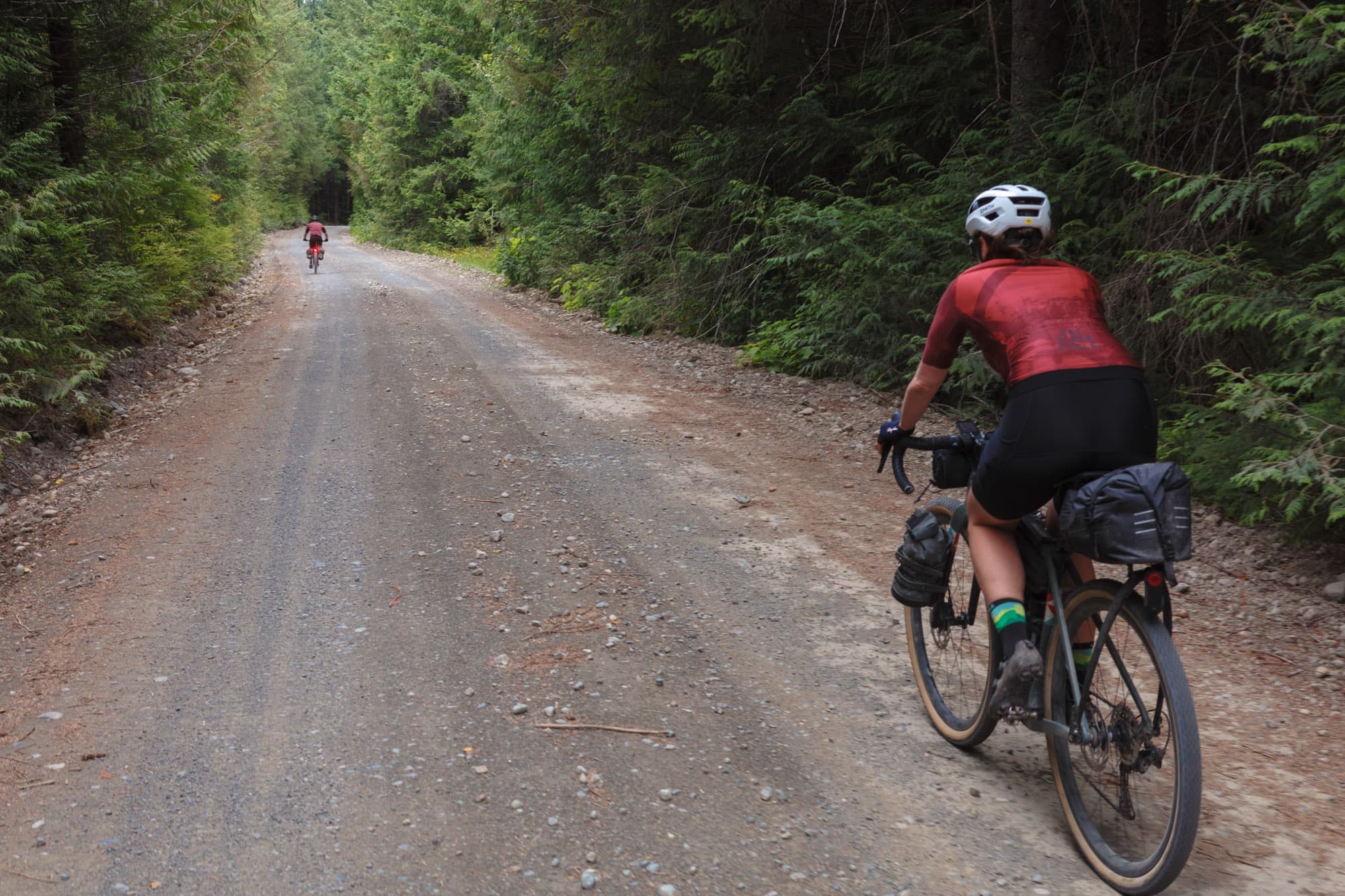 Gravel riding the Cowichan Valley 8.
