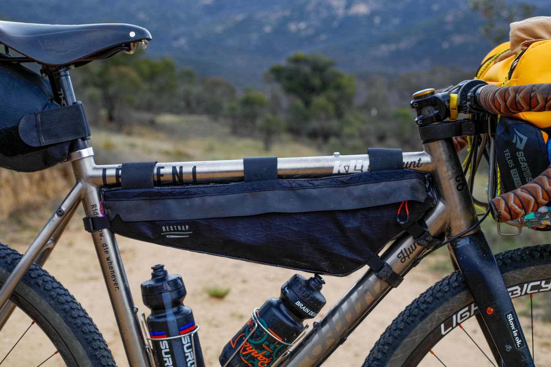 Restrap Race Frame Bag: Max Capacity, Min Bulk