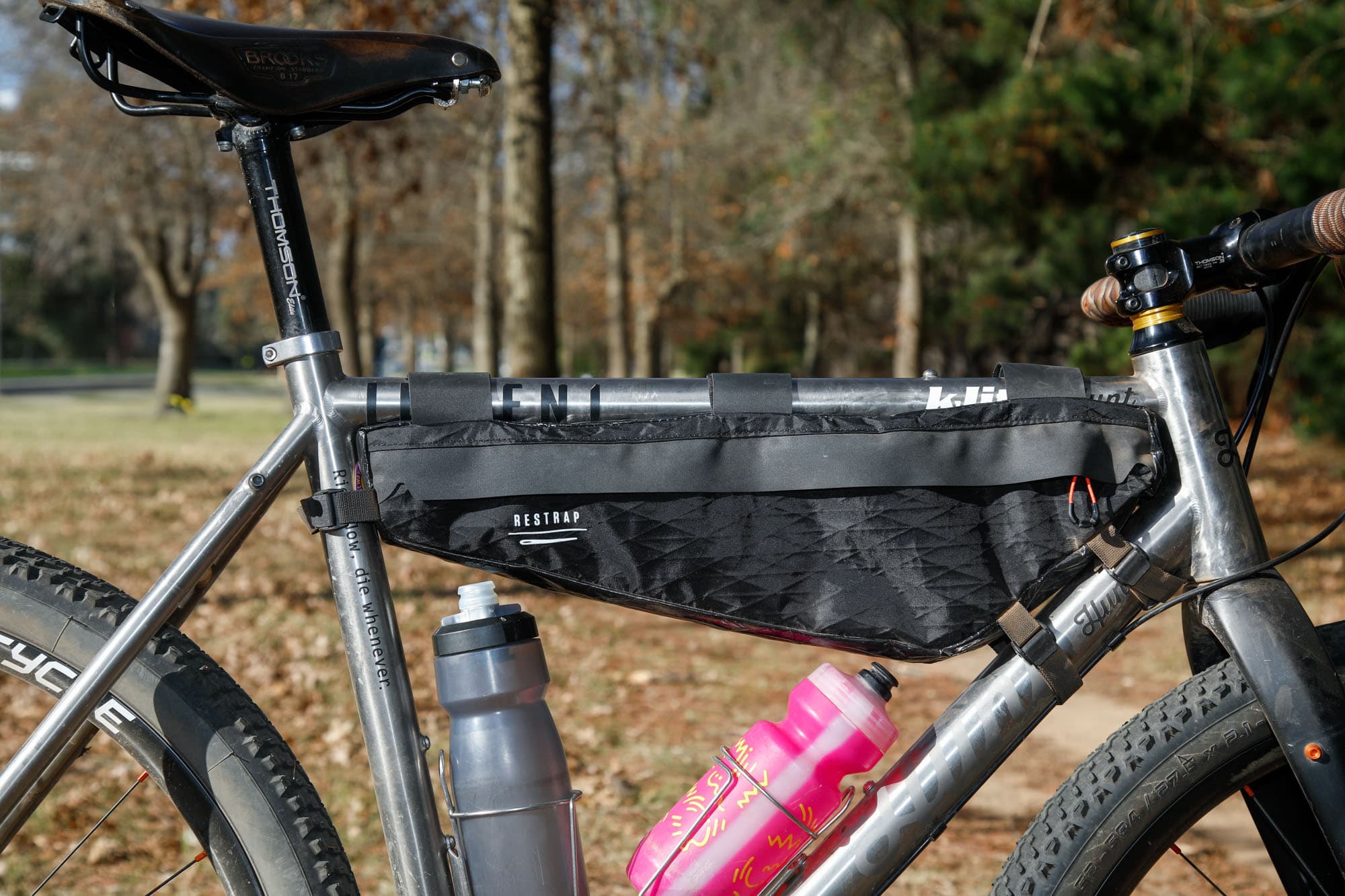 The Race framebag from Restrap.