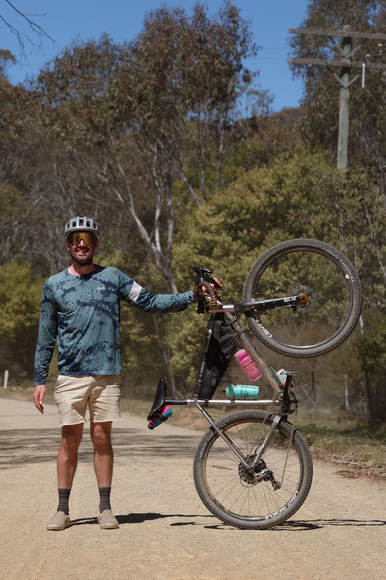 Mattie does some gravel.