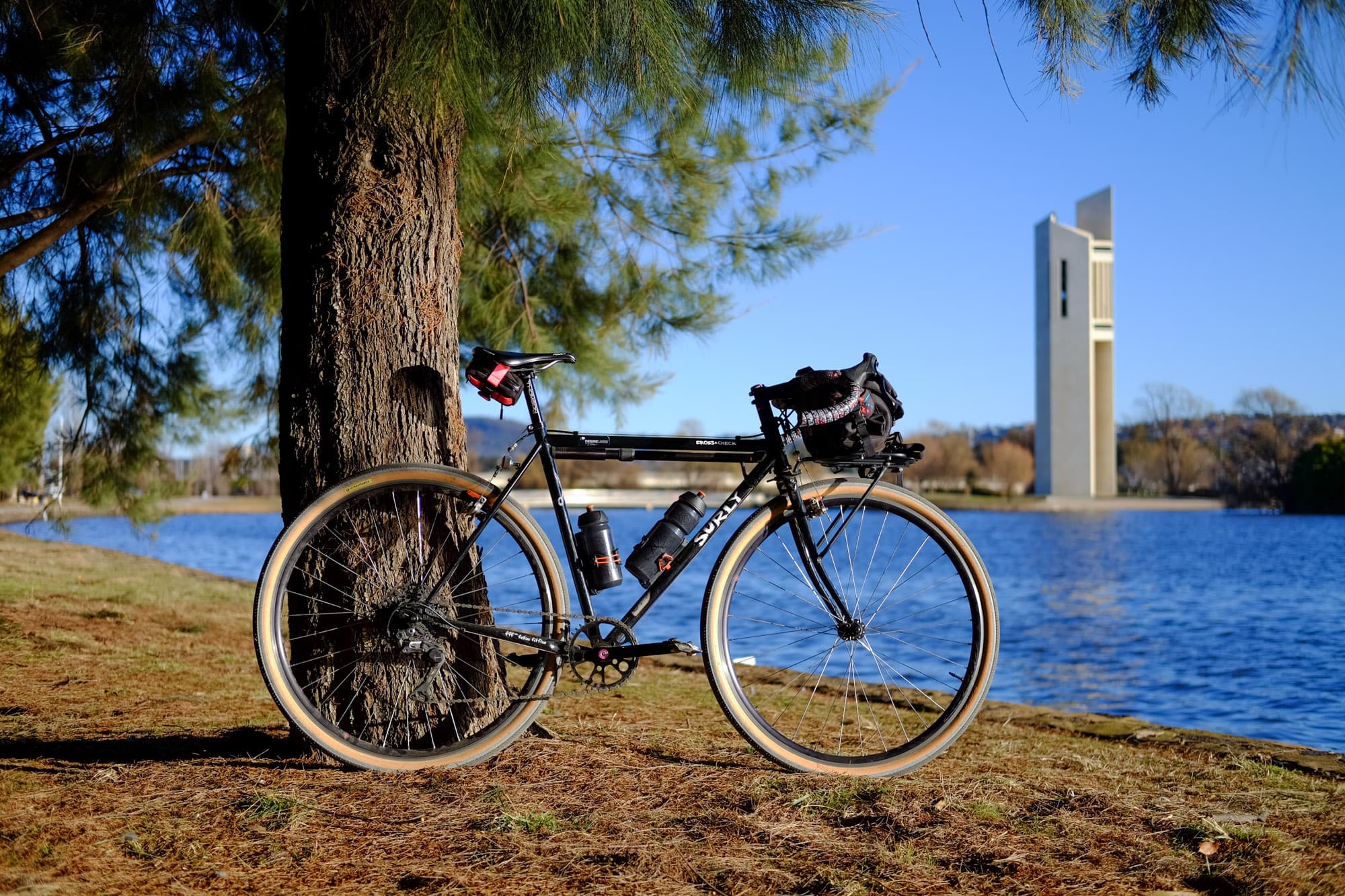 Stus Surly ready for action.