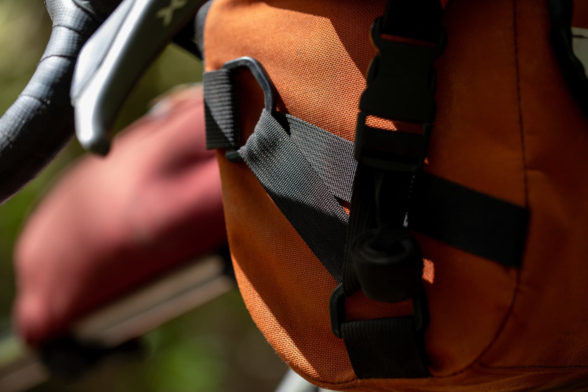 Strap details.