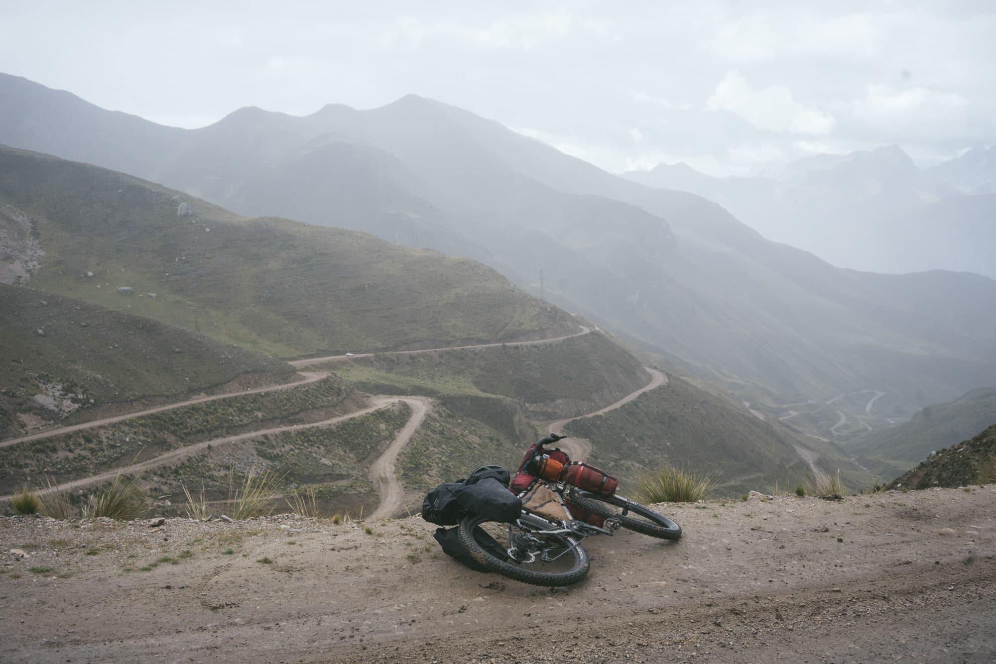 Toms bike takes a break.