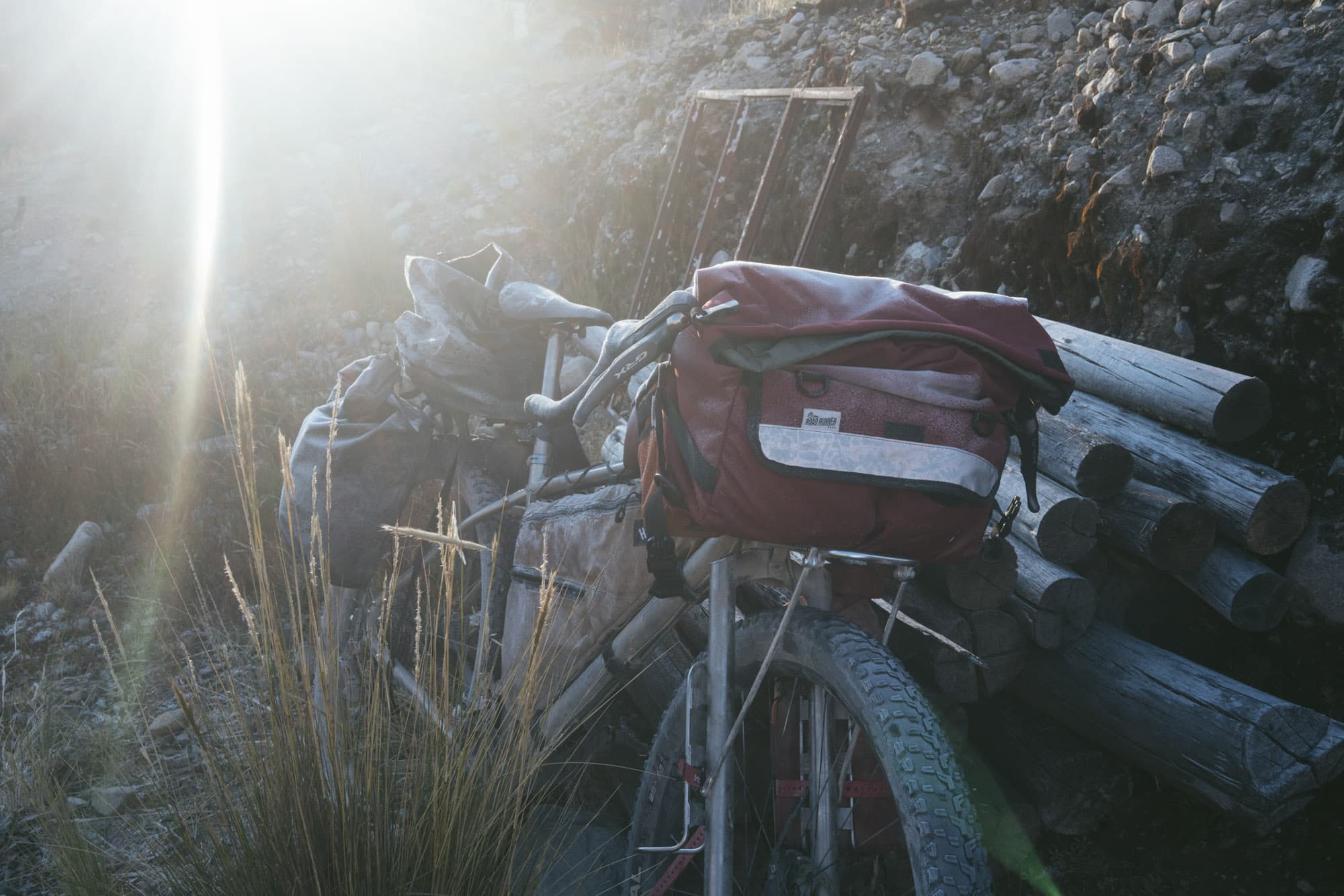 Frosty Road Runner Bags.