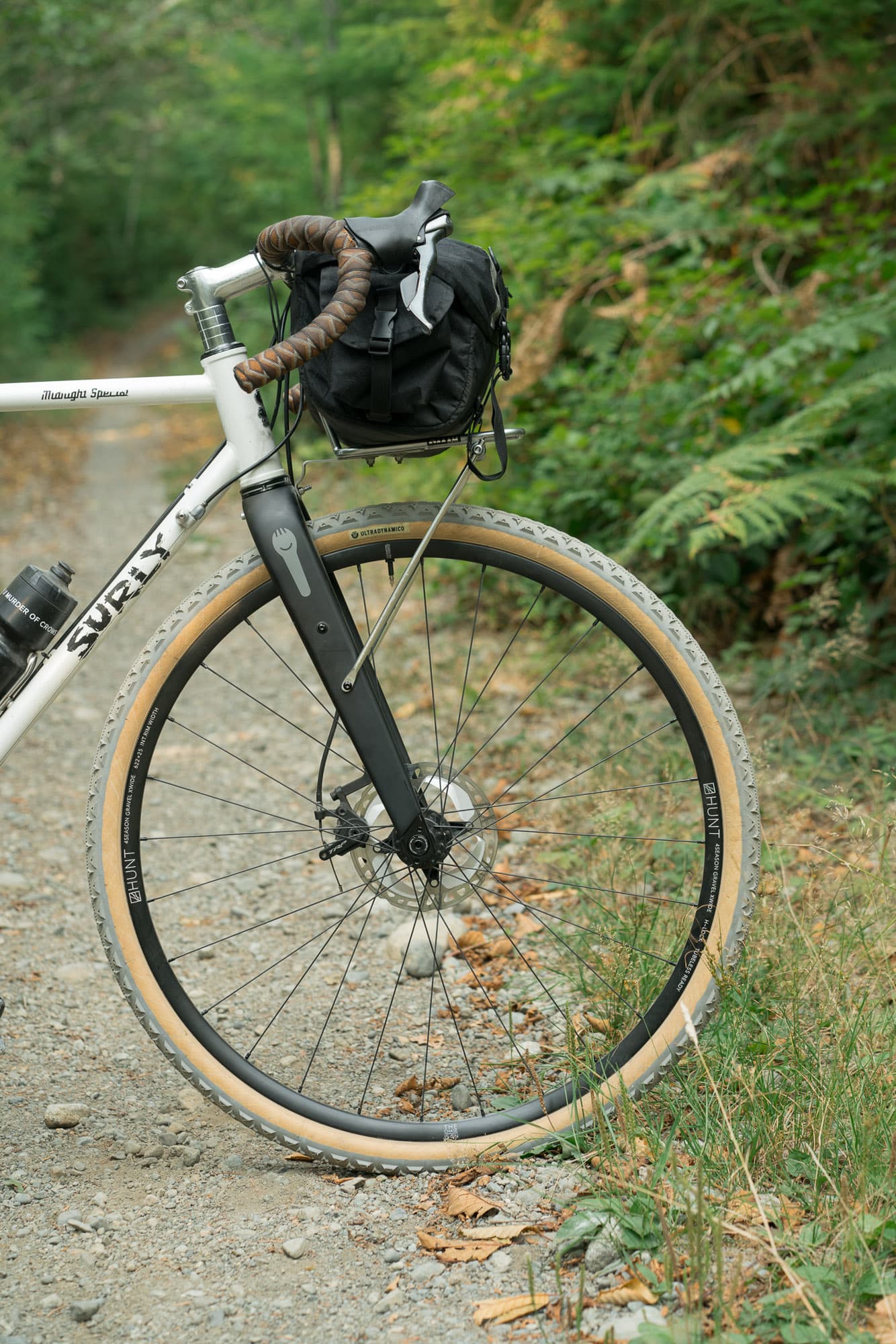 with rack and bag
