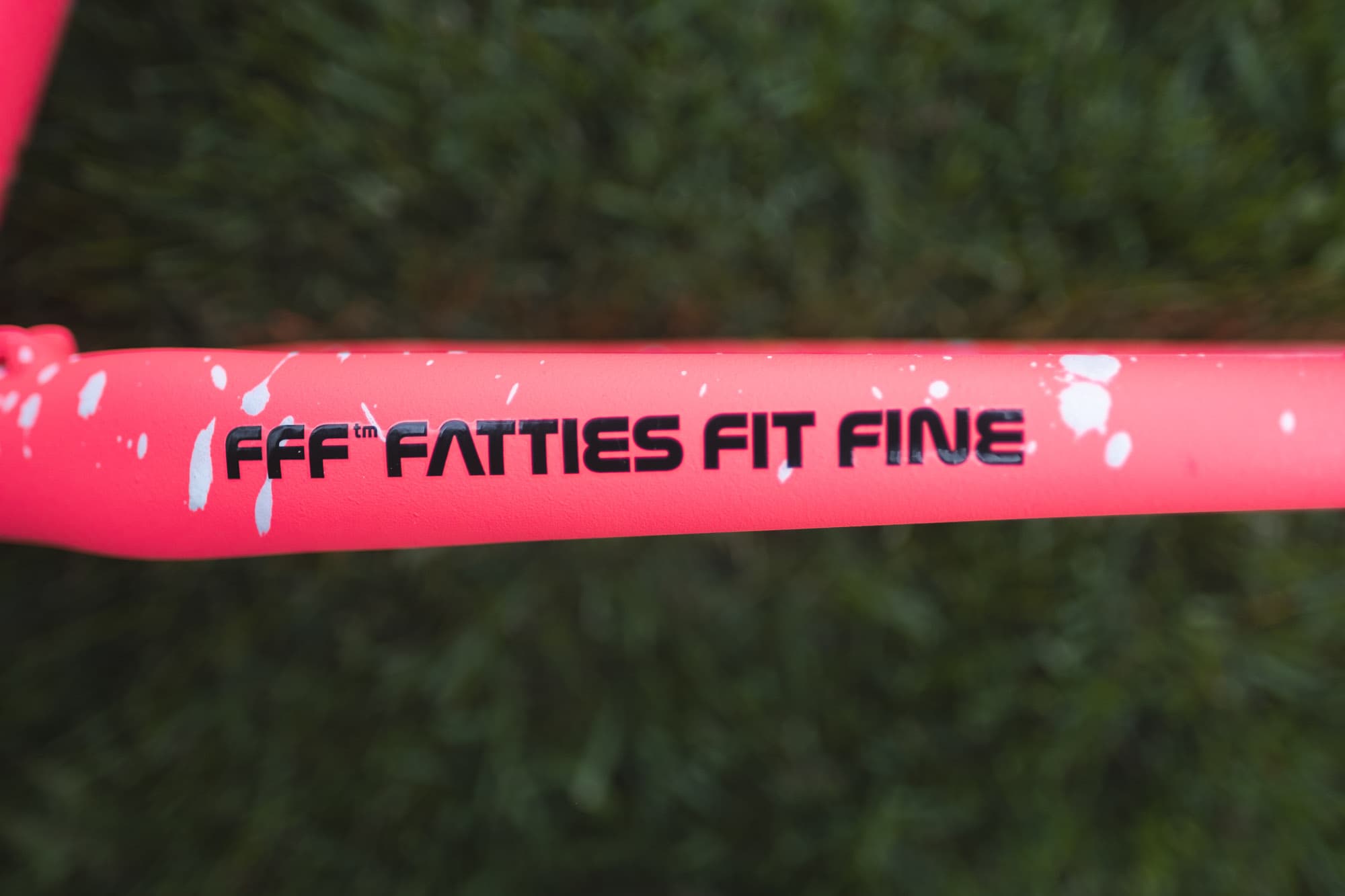 New sticker of FFF Fatties Fit Fine.