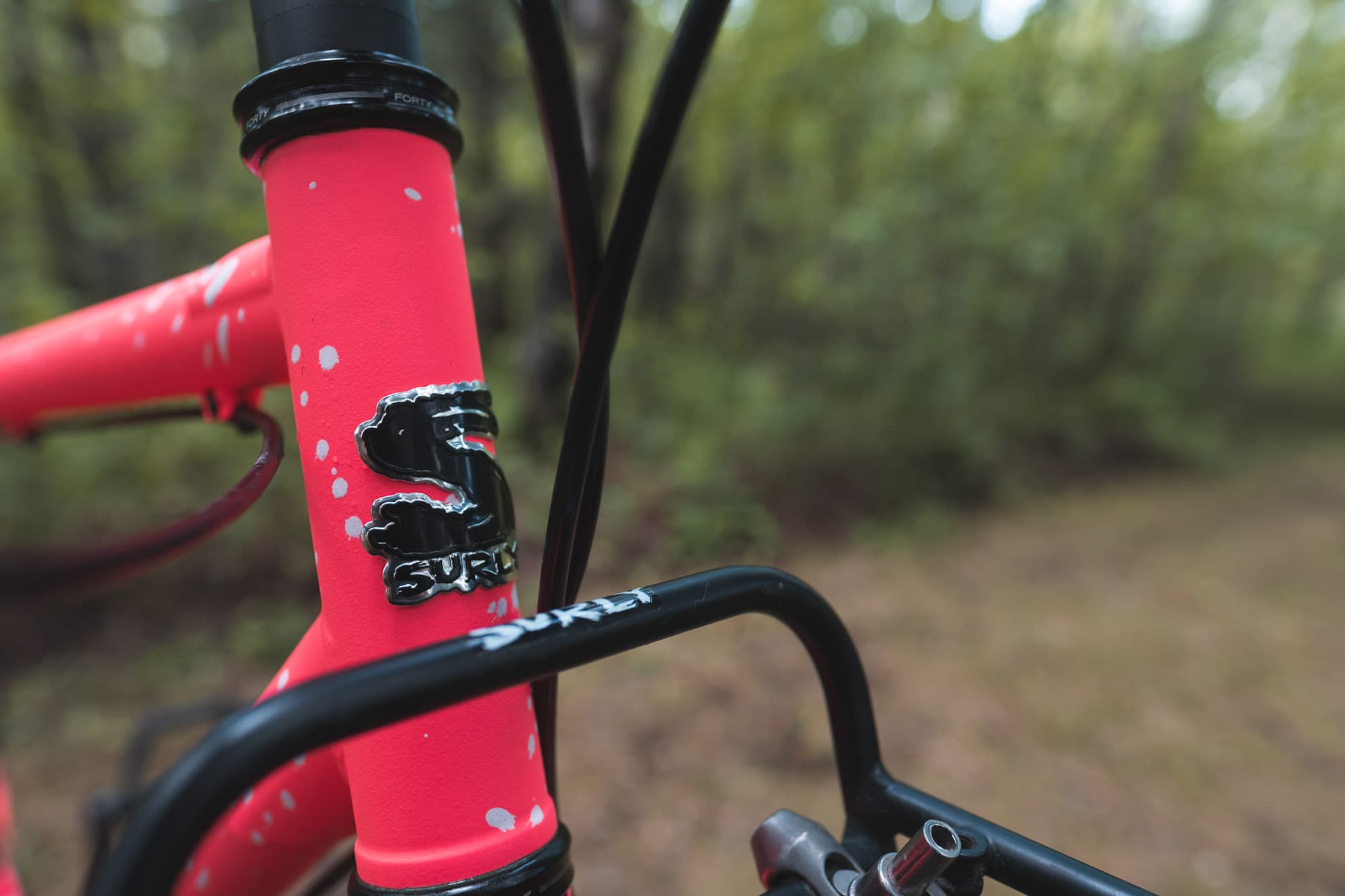 The front end of the painted Bridge Club.