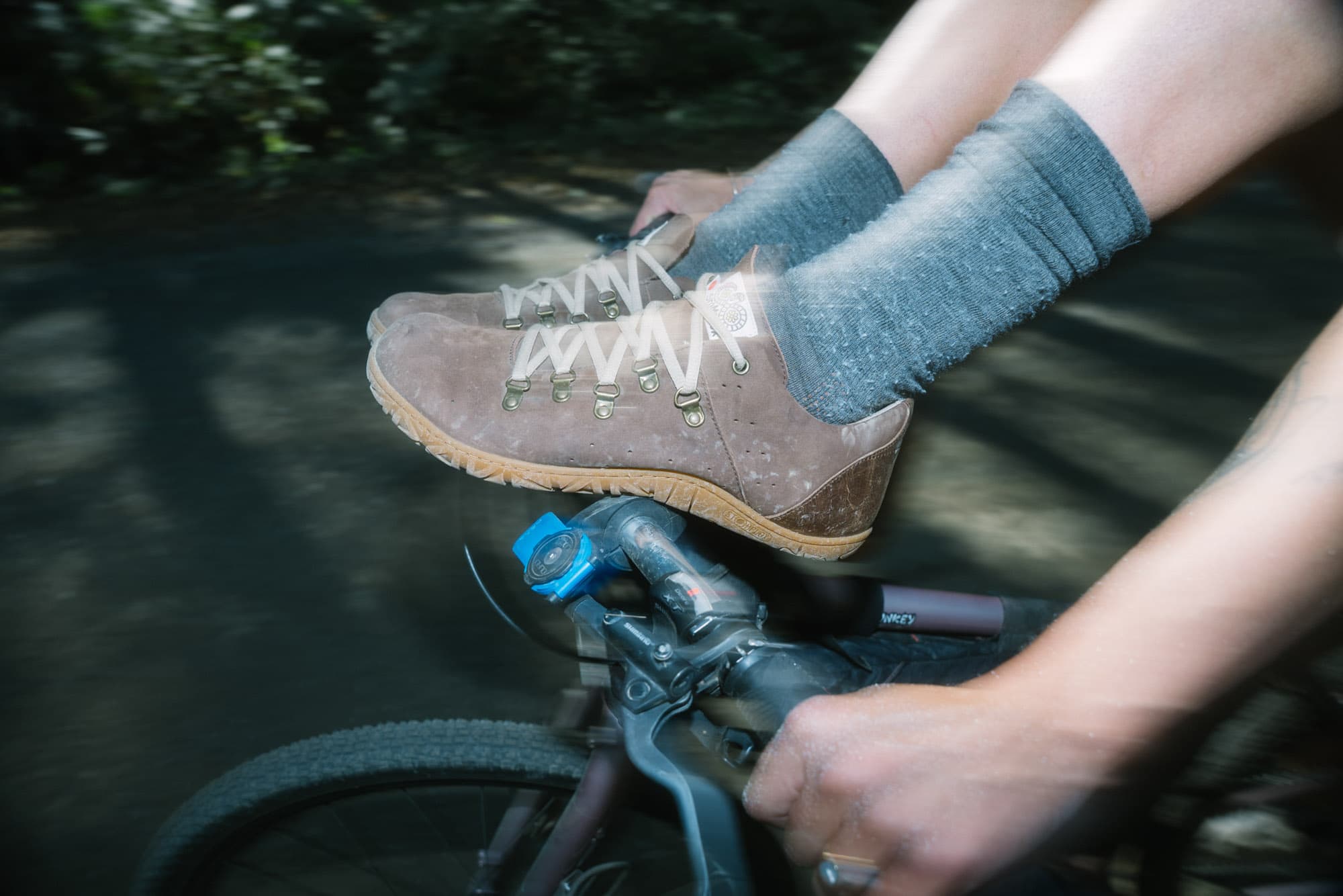 Riding high with the Stomp Lox Trail Worms.