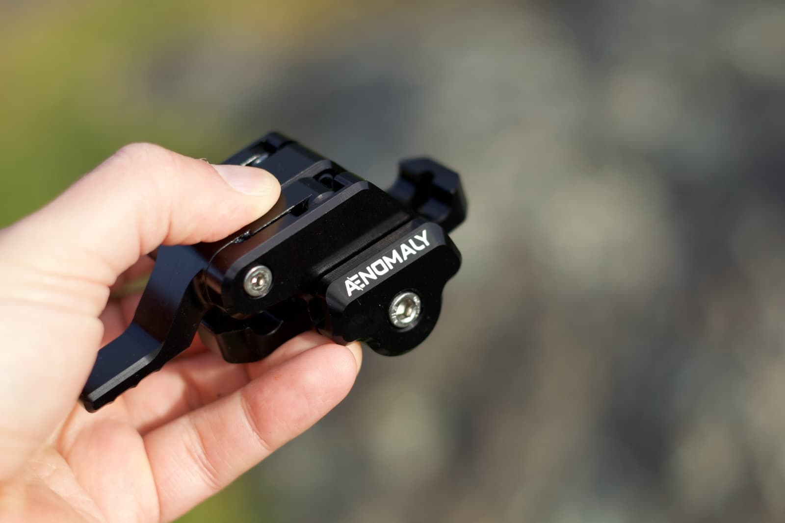 anodized black finish