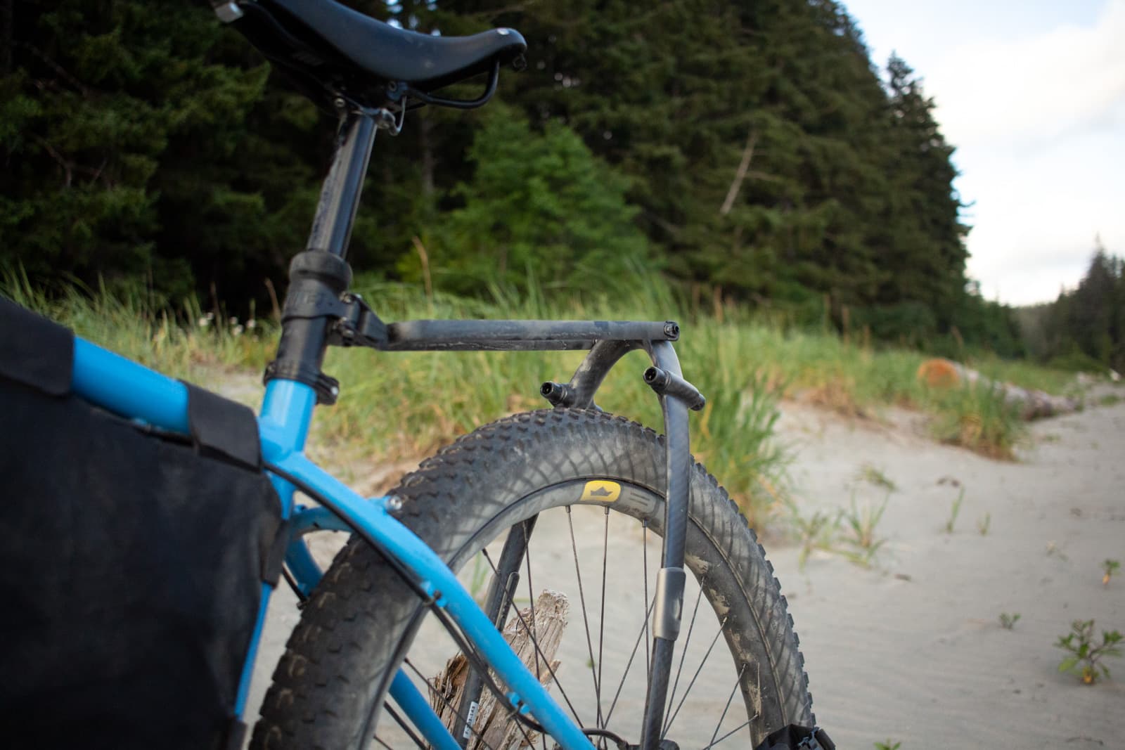 carbon rack on beach