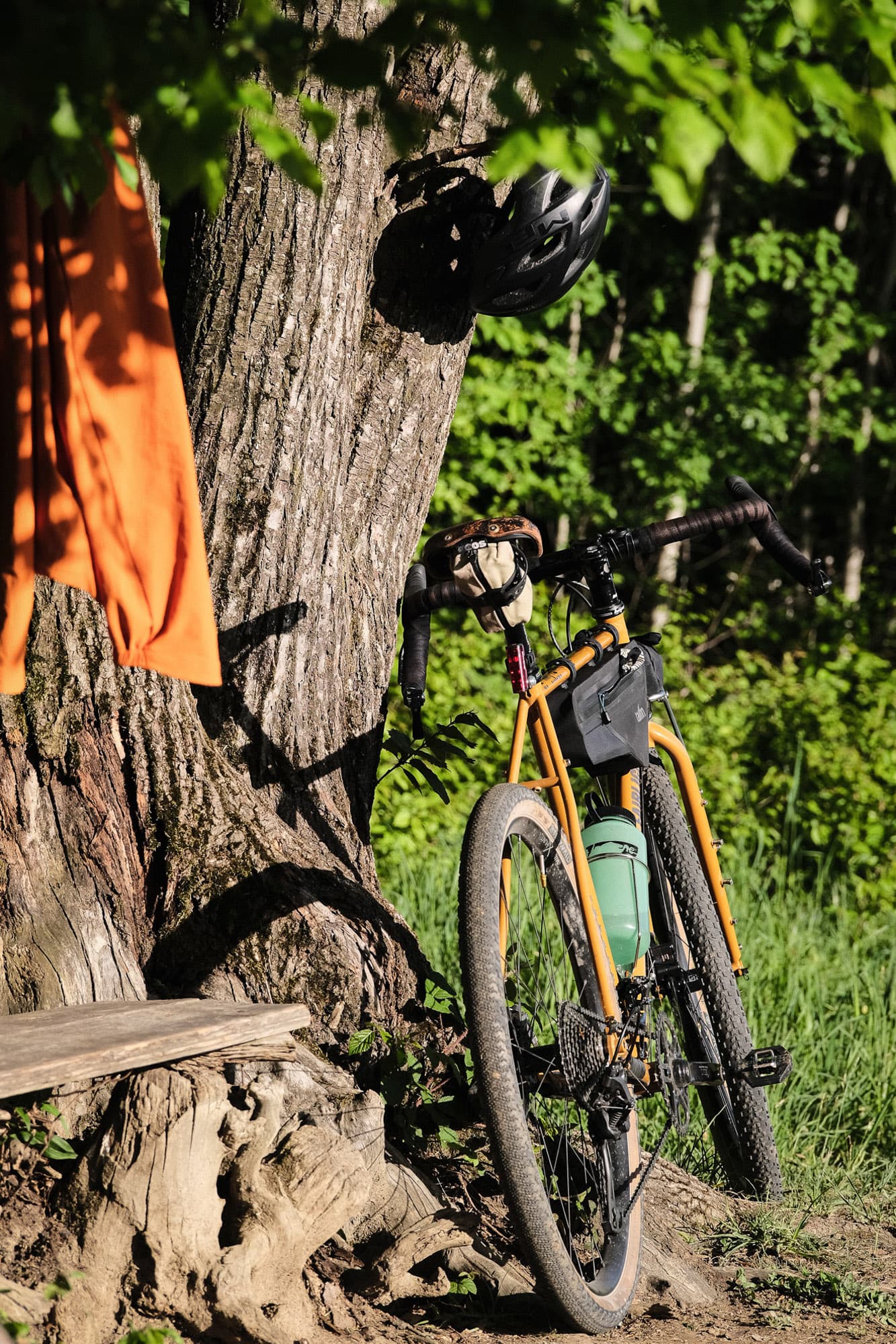 The Tailfin frame bag profile.