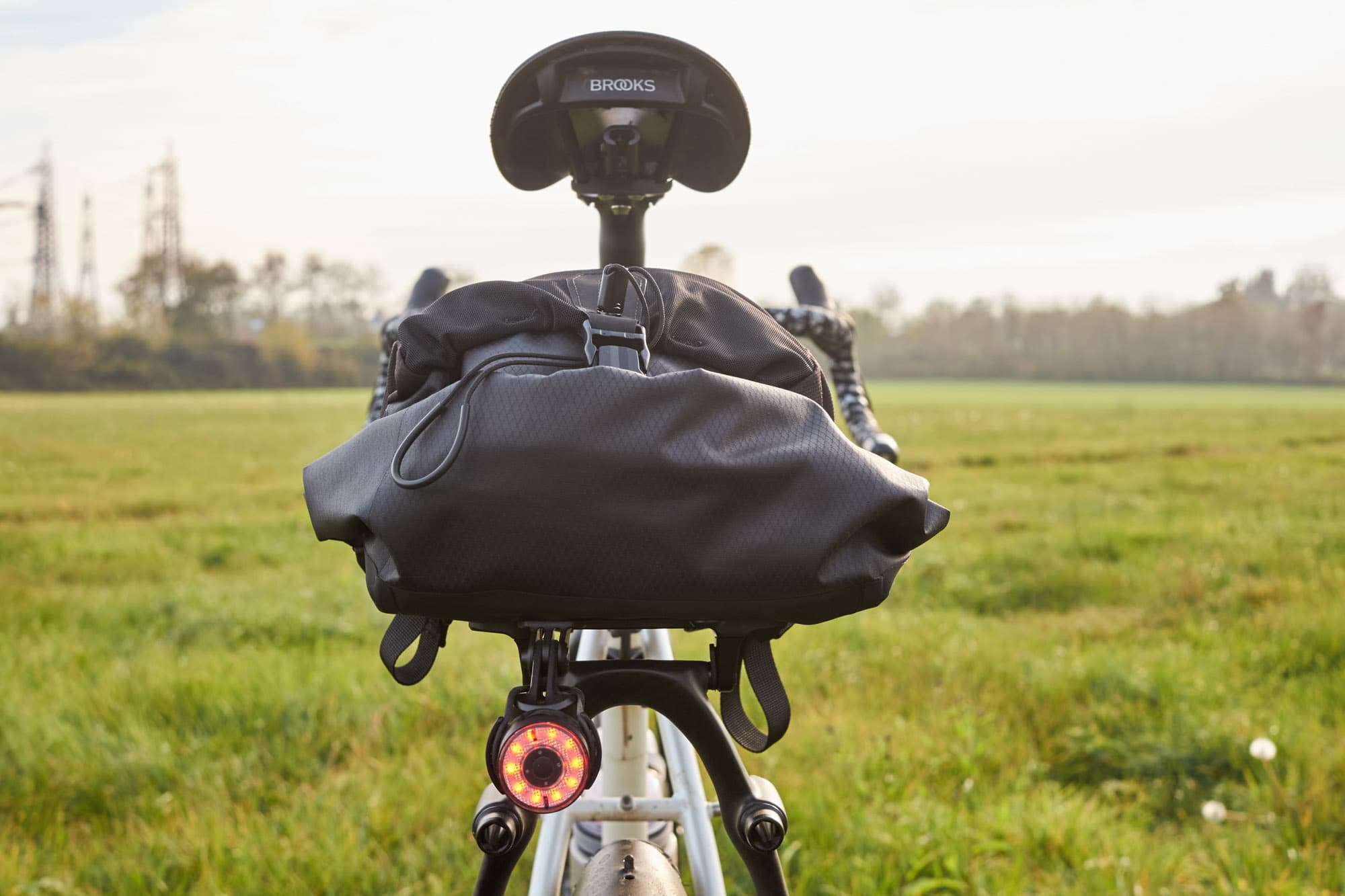 SpeedPack with the integrated rear light.