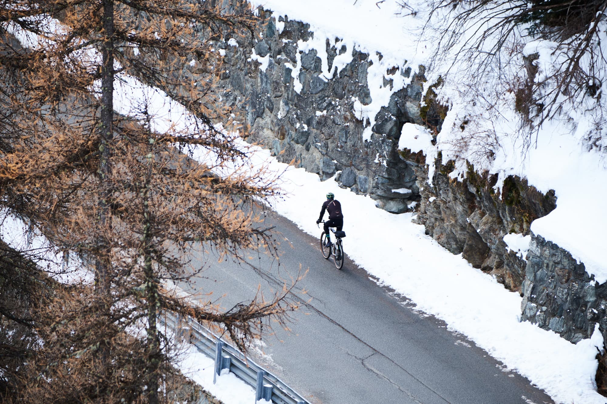 A winter descent through the Langhe.