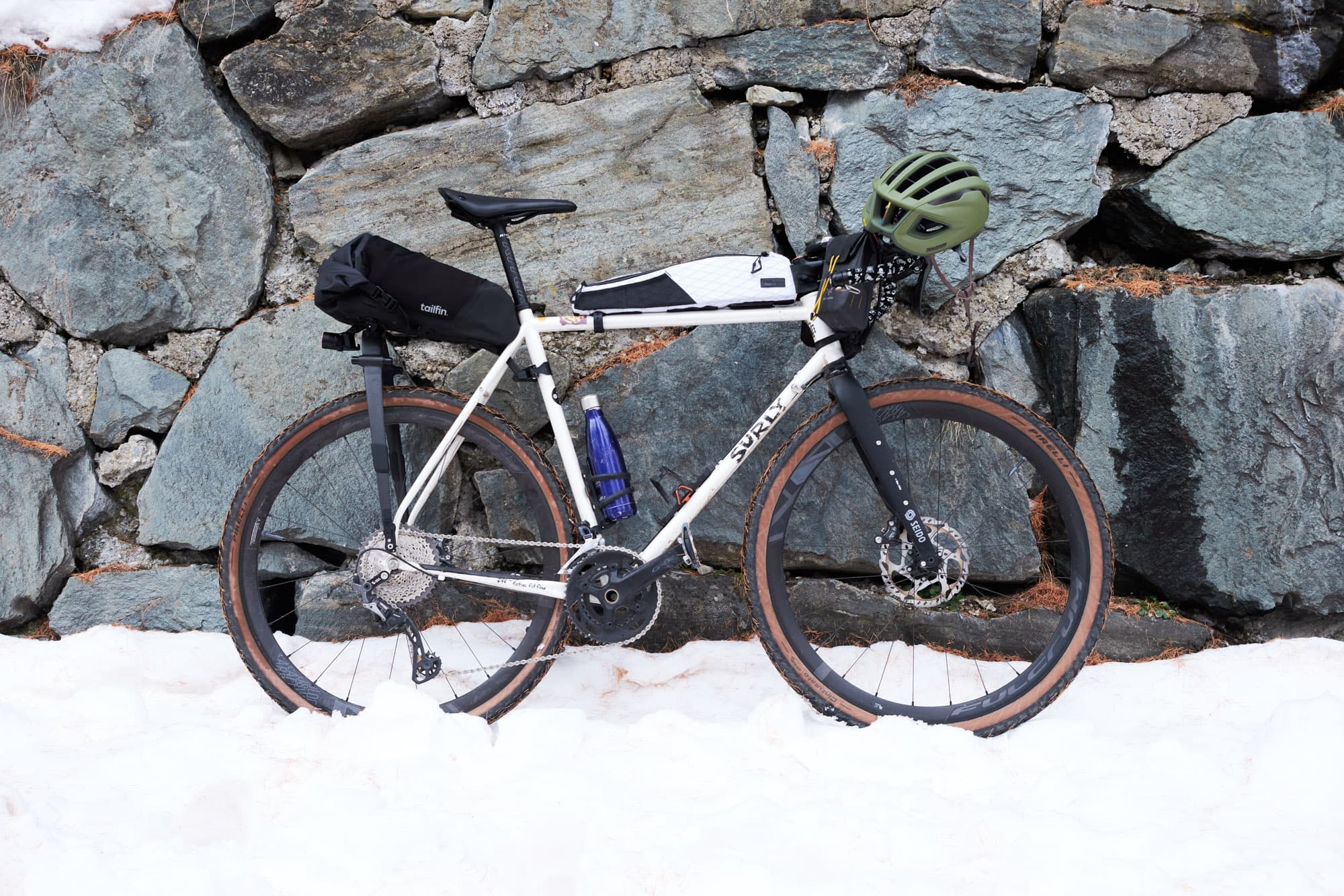 The SpeedPack in the mountains.