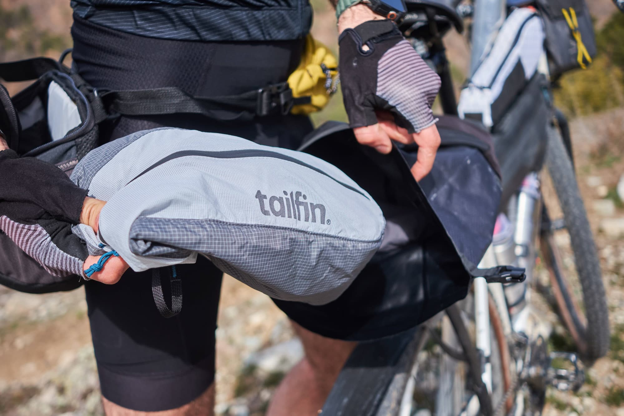 Packing up the SpeedPack.