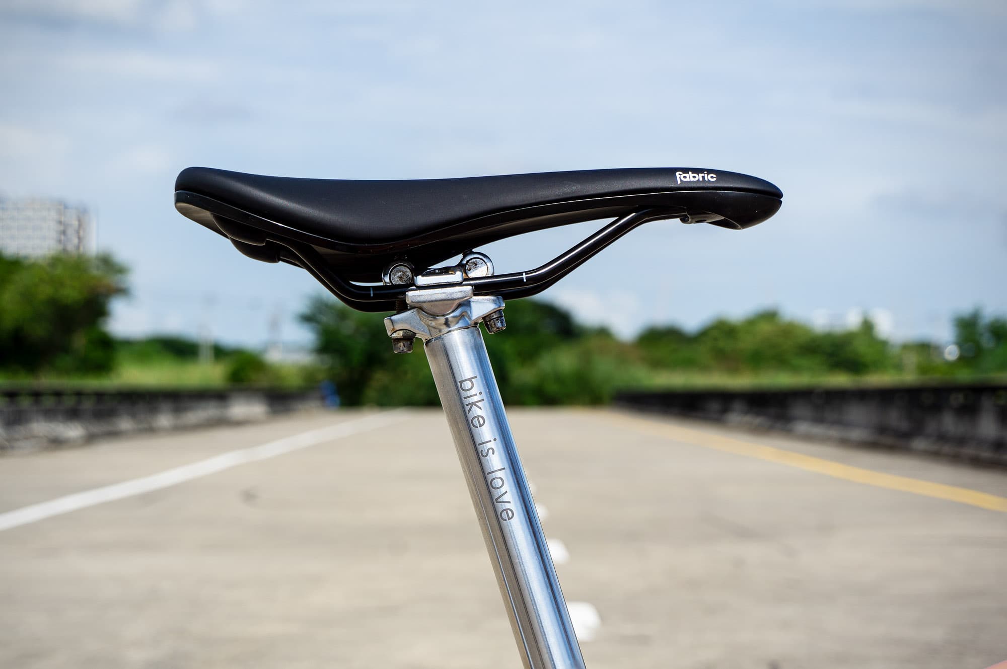 Fabric Scoop Sport on a bike