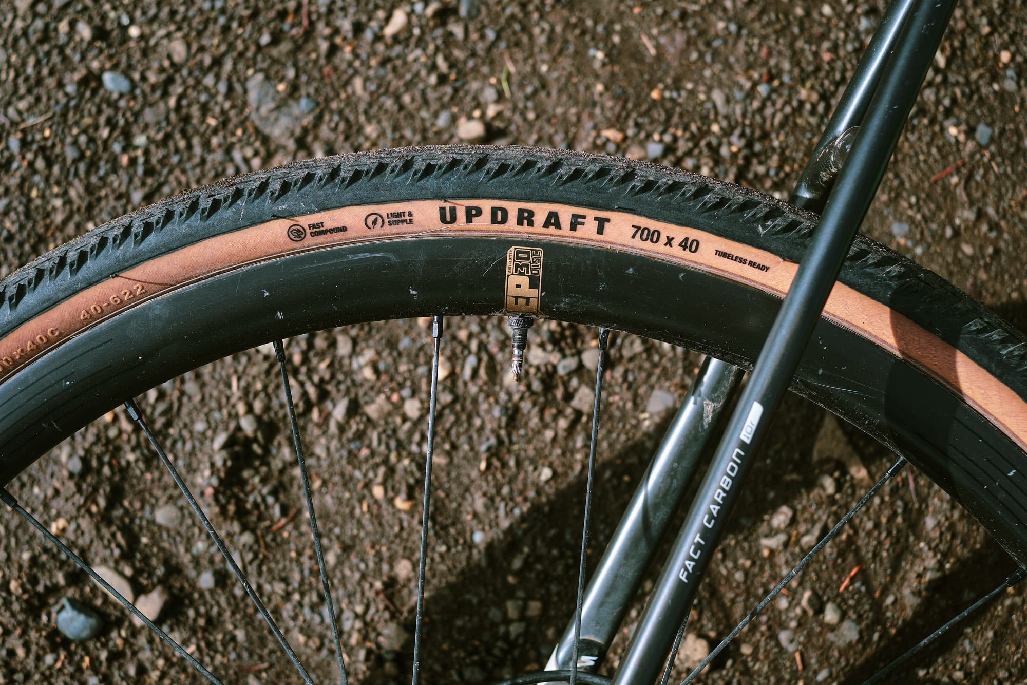 The Updrafts on Rons bike.