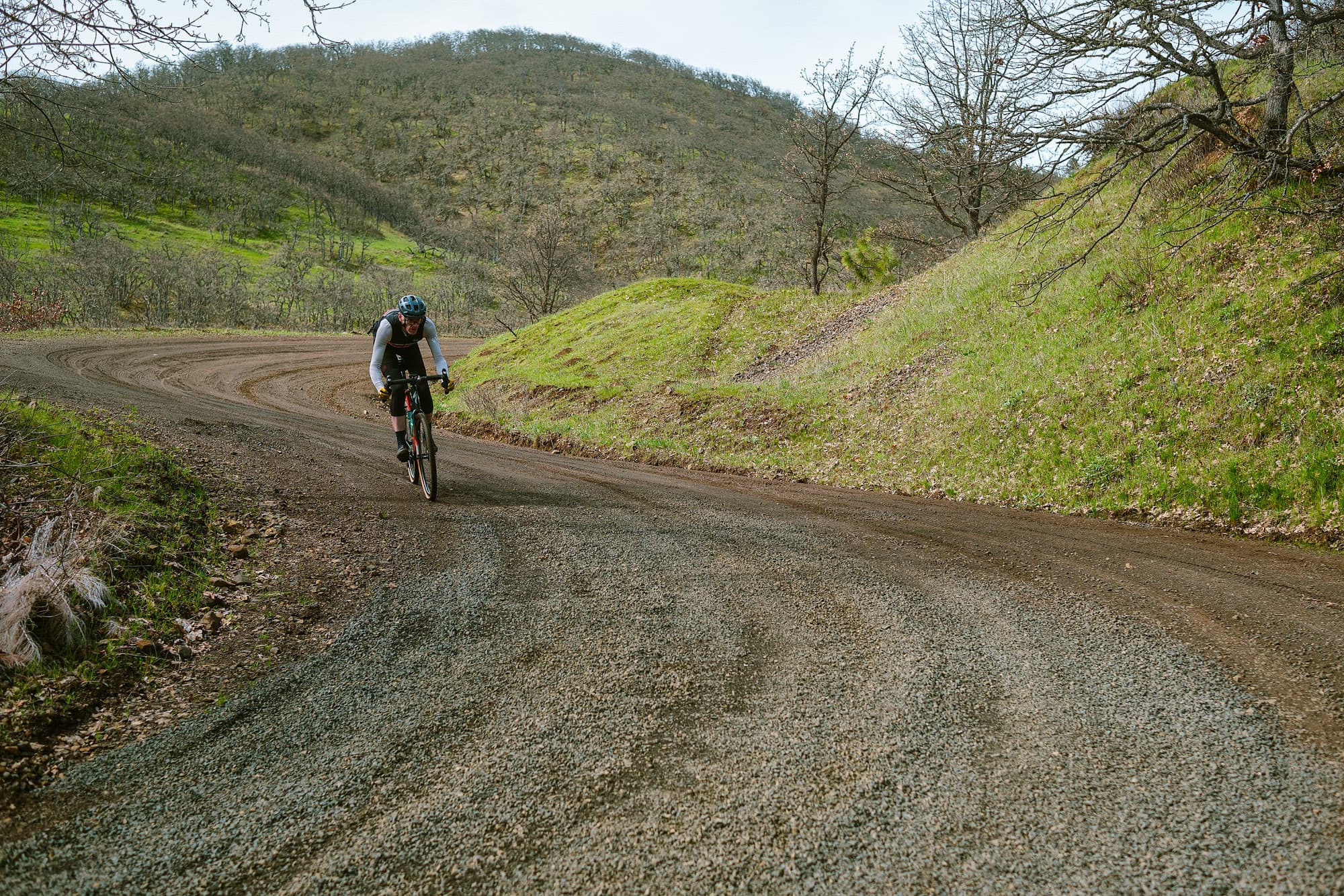 Gravel blasting with Ron Lewis of OMTM.