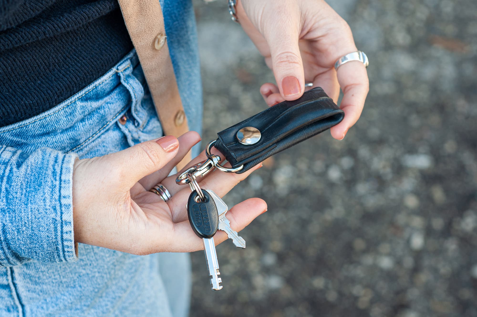 holding keys