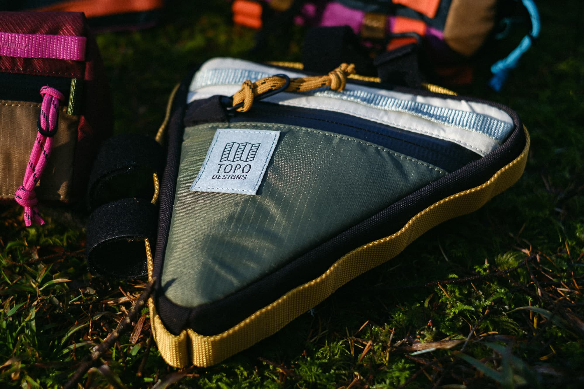 The Topo Designs Frame Pack.