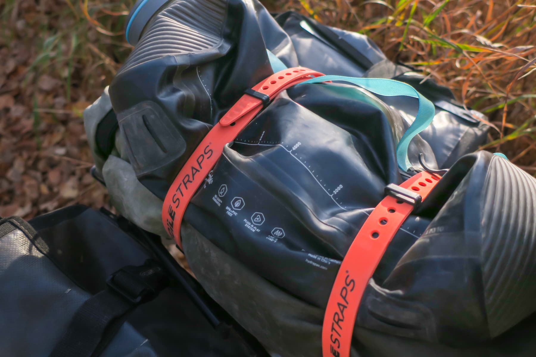 straps and bladder
