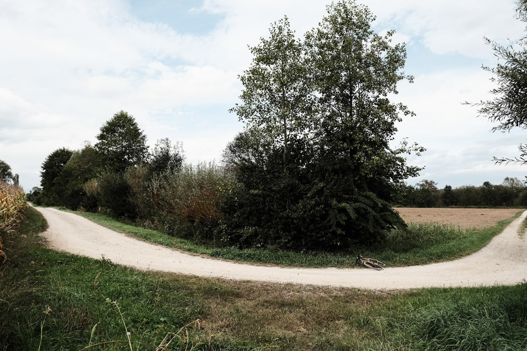 bend in road