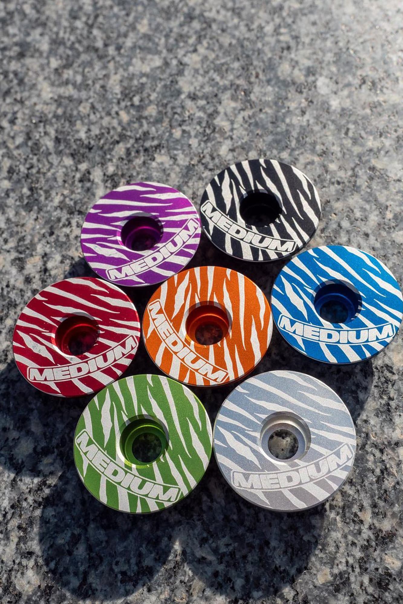 color stem caps