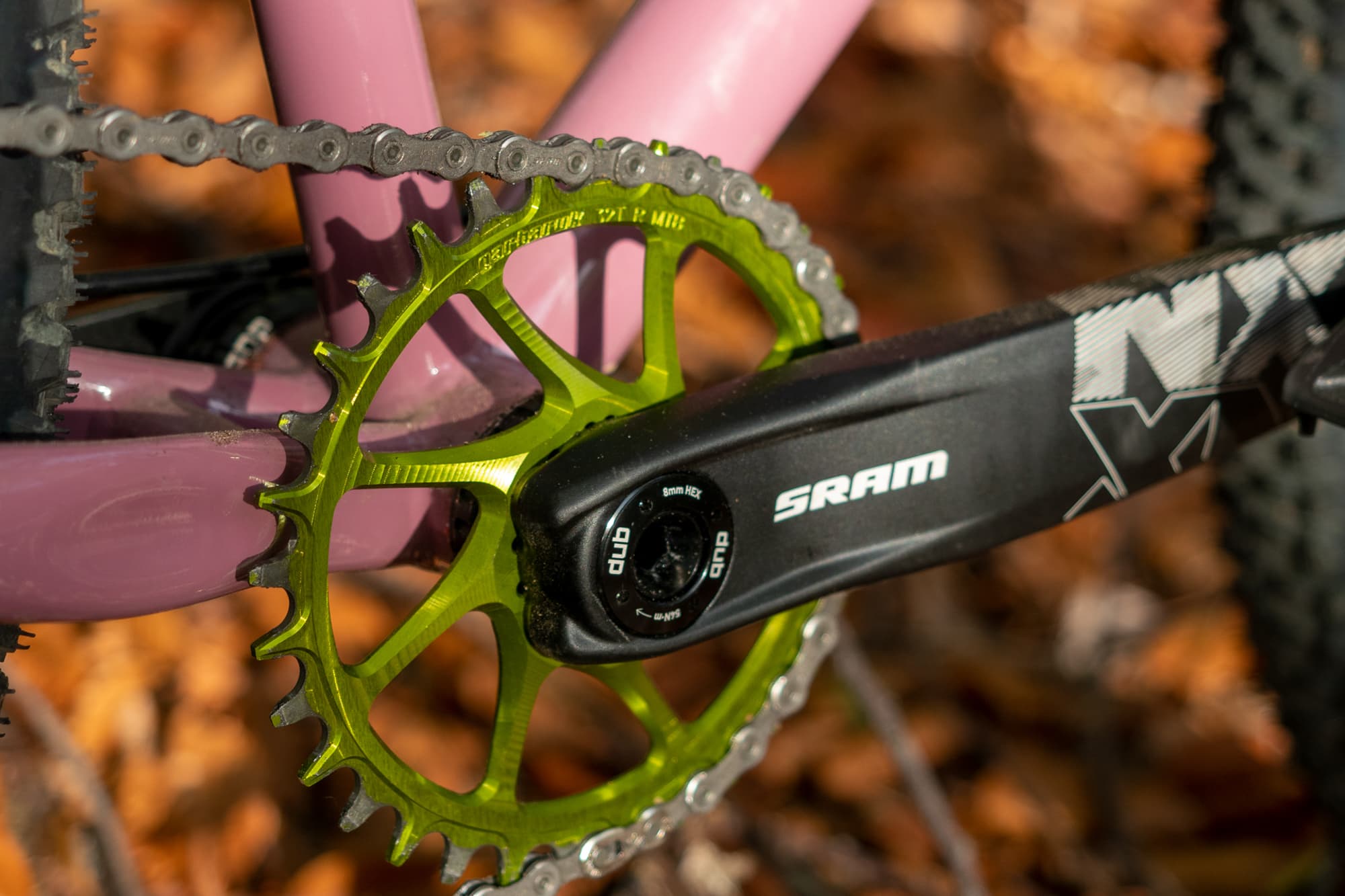 yellow chainring