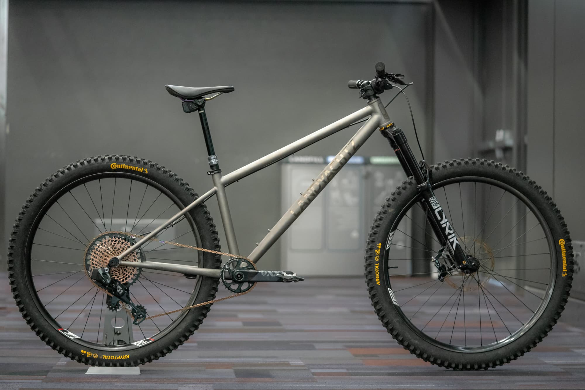 custom ti hardtail