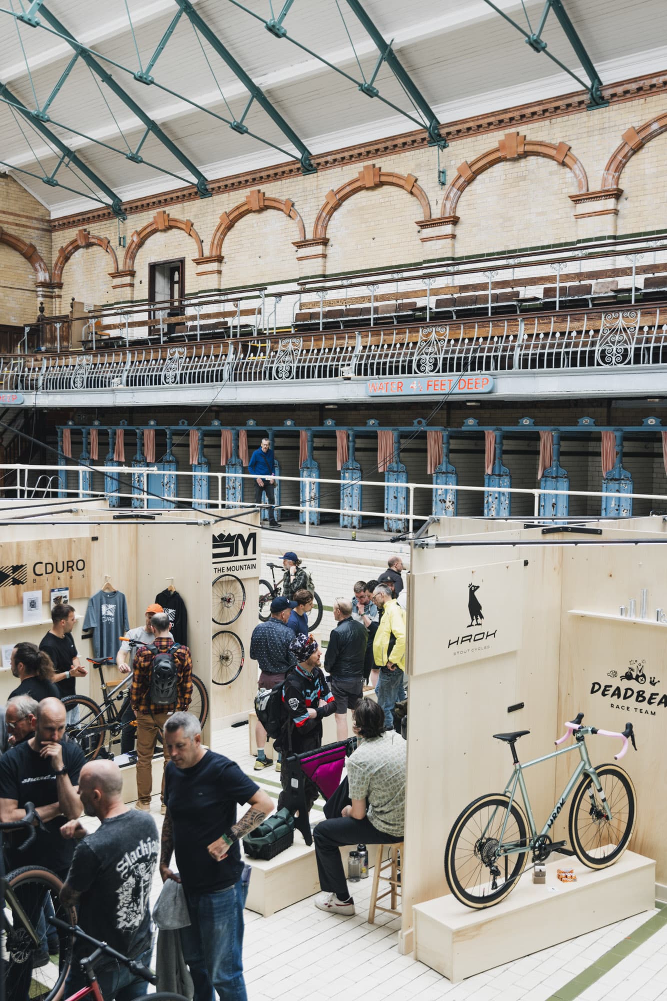 The floor of the show.