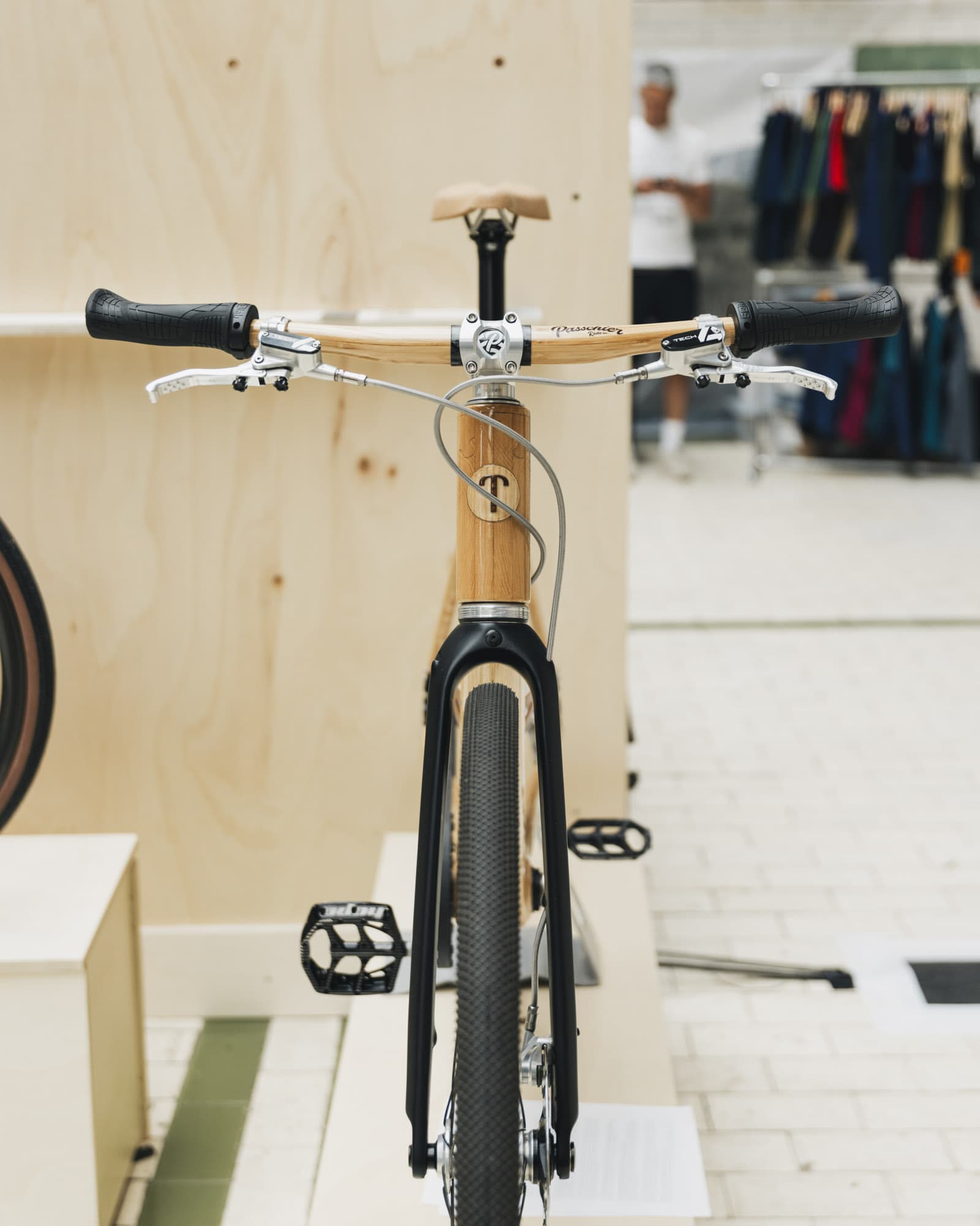 Front view of a Twmpa bike.