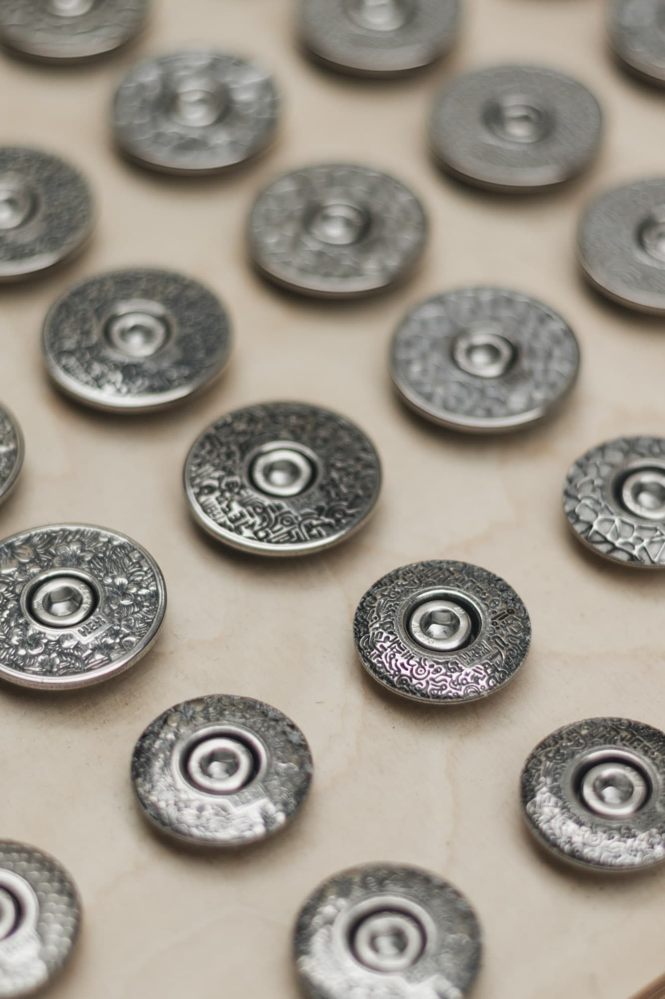 Hex Components stem caps.