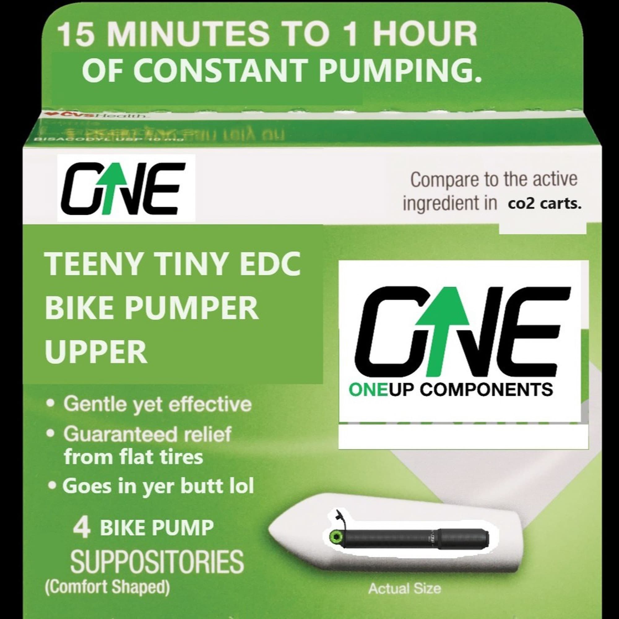 One Up joke.