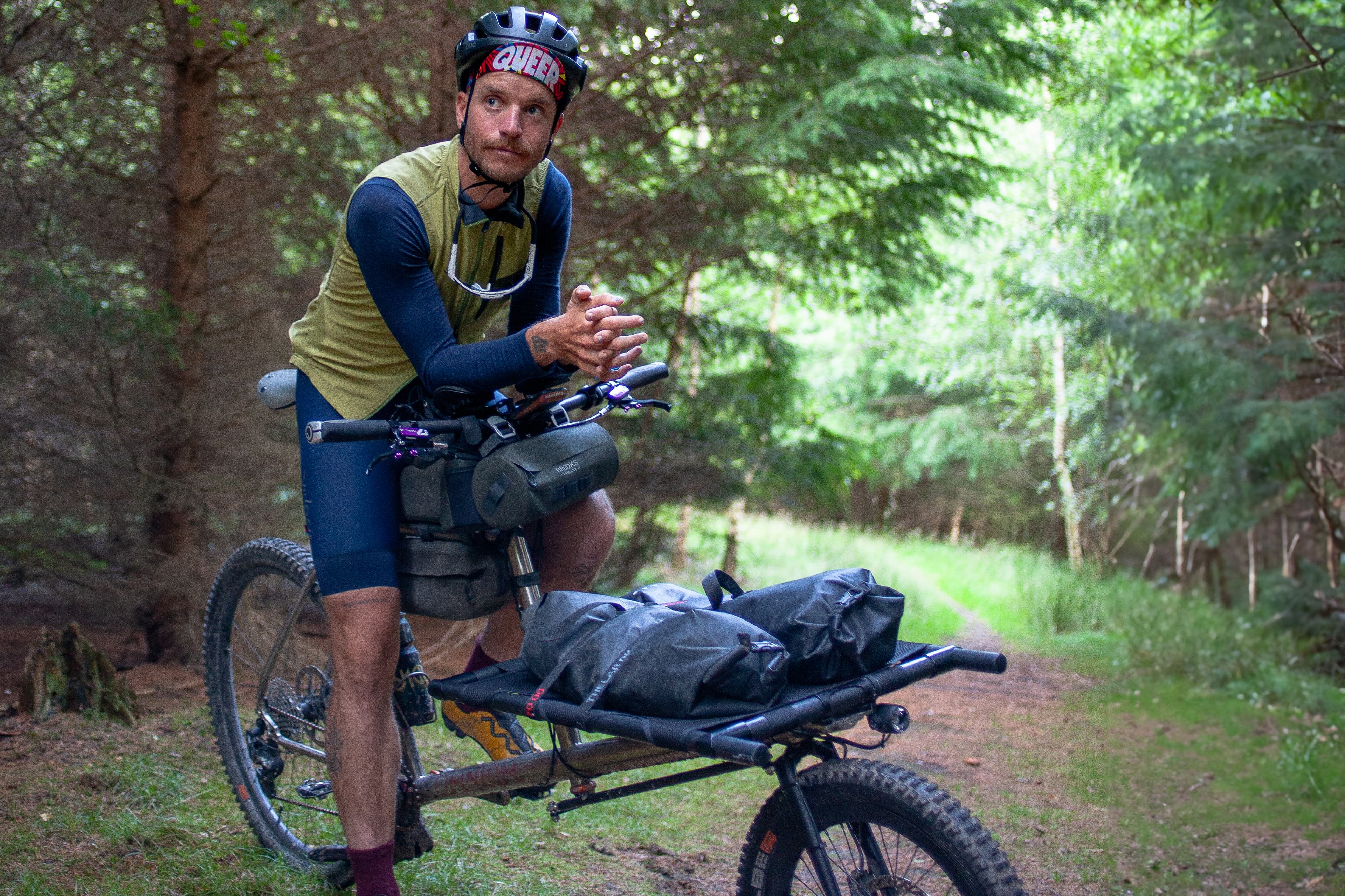 Allan takes a break.