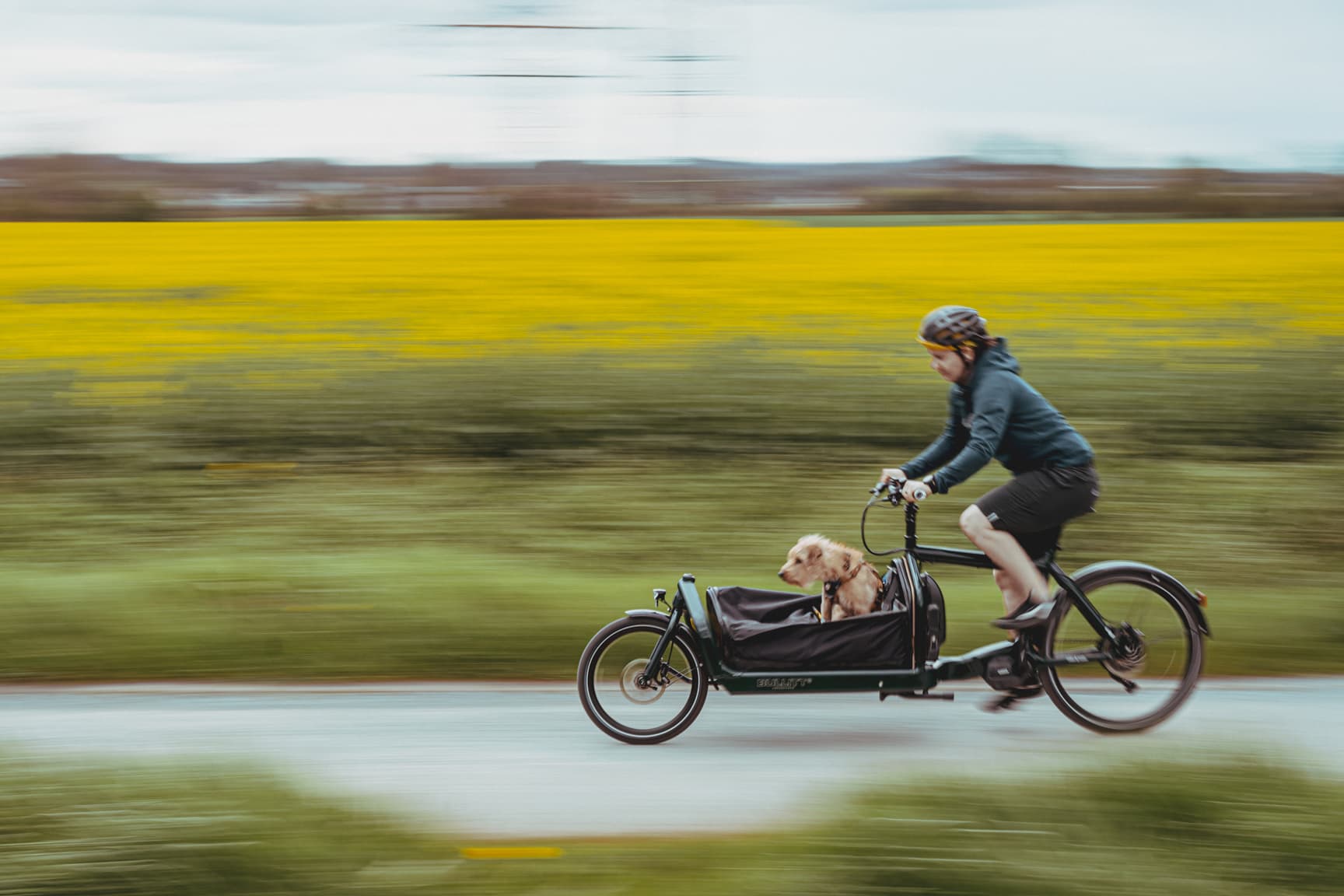 Michi & Friedrich shredding the countryside.