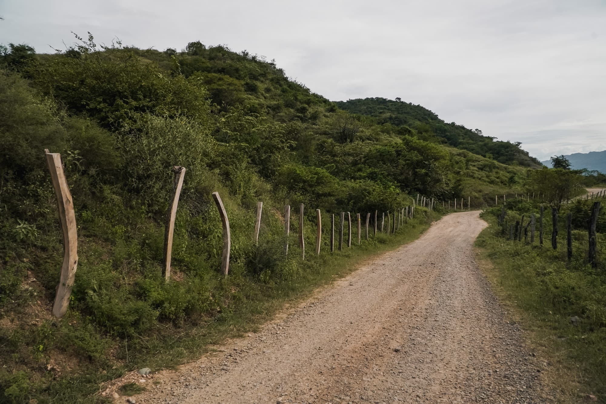gravel road