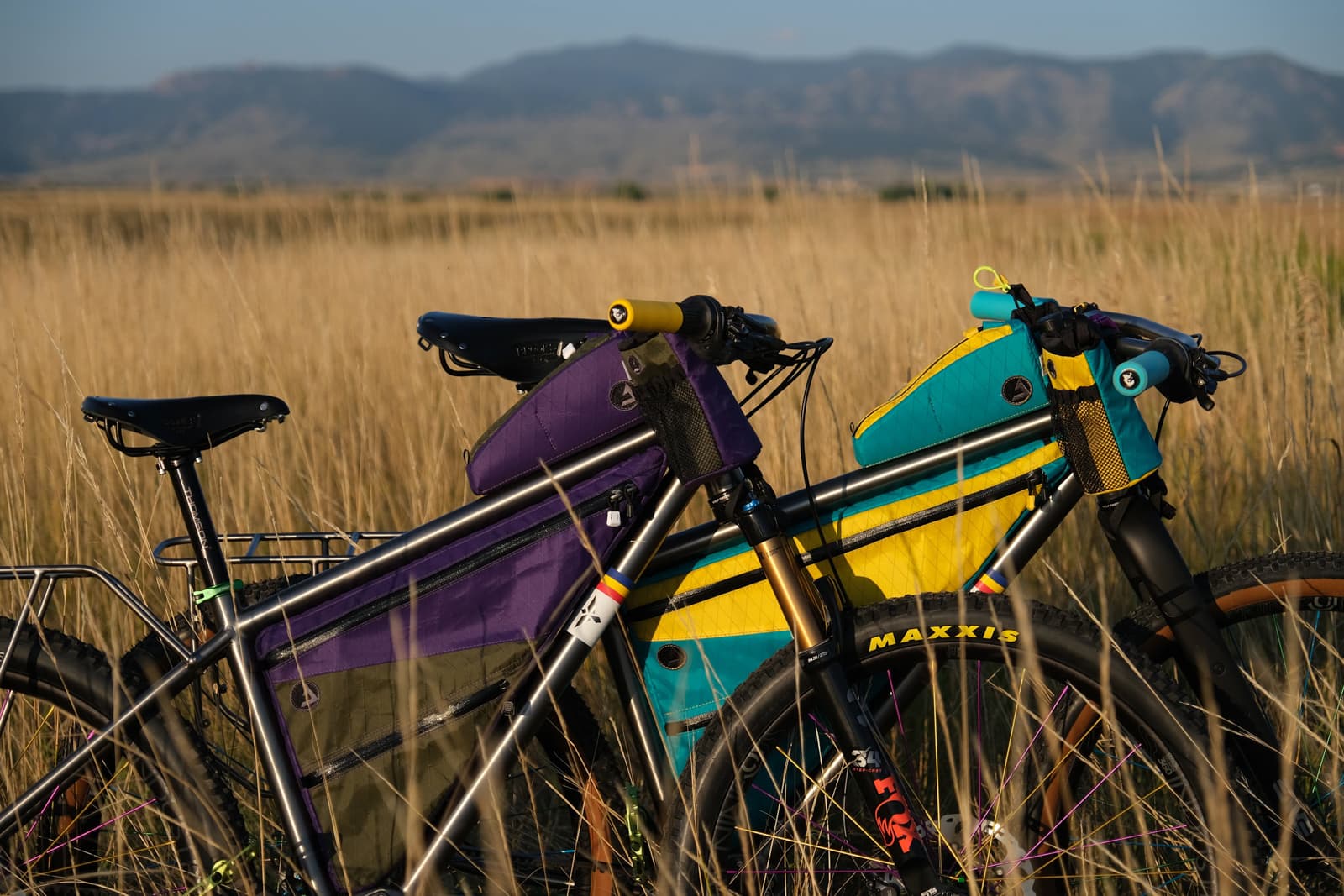 corvid bikes in field