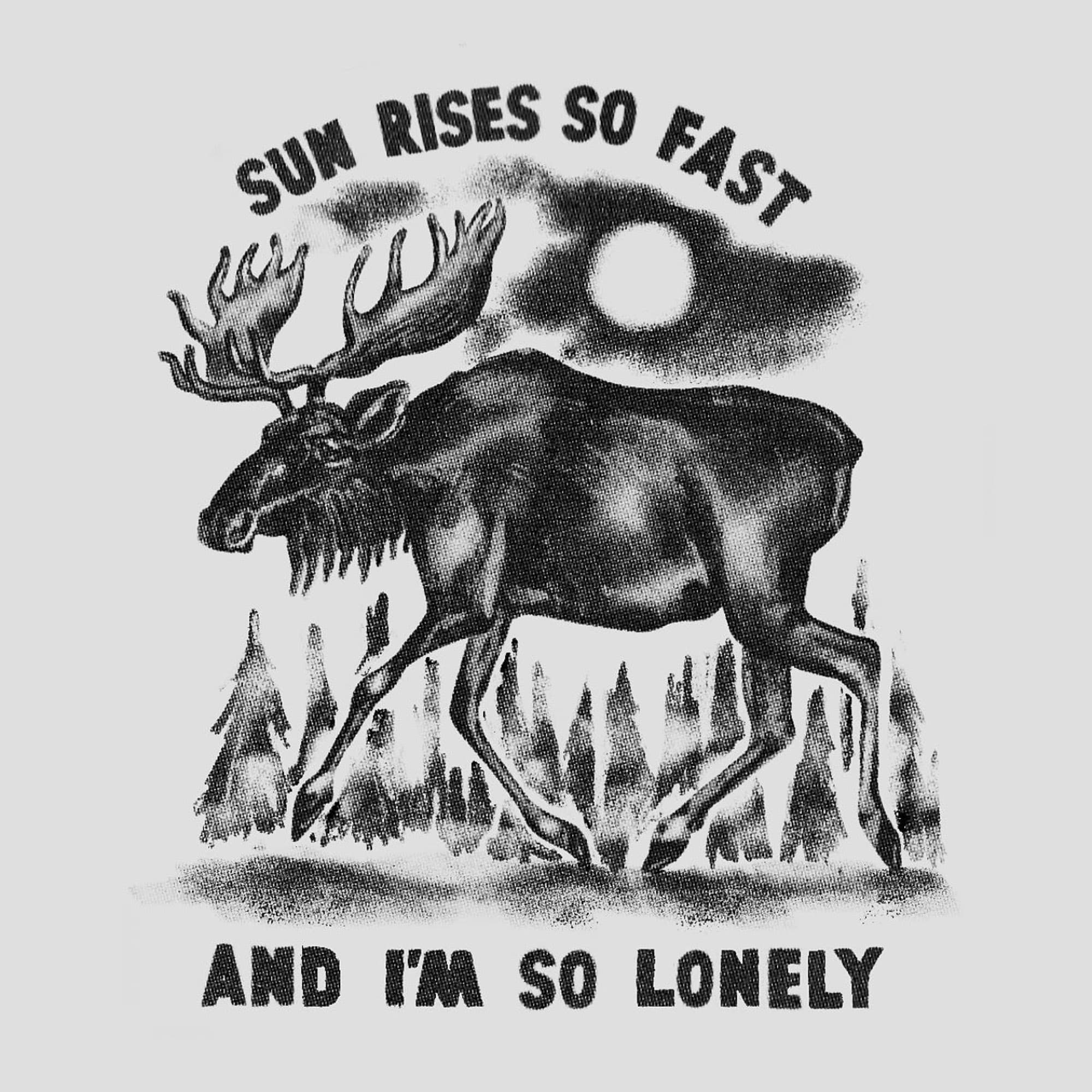 A moose illustration by Dean Liebau.