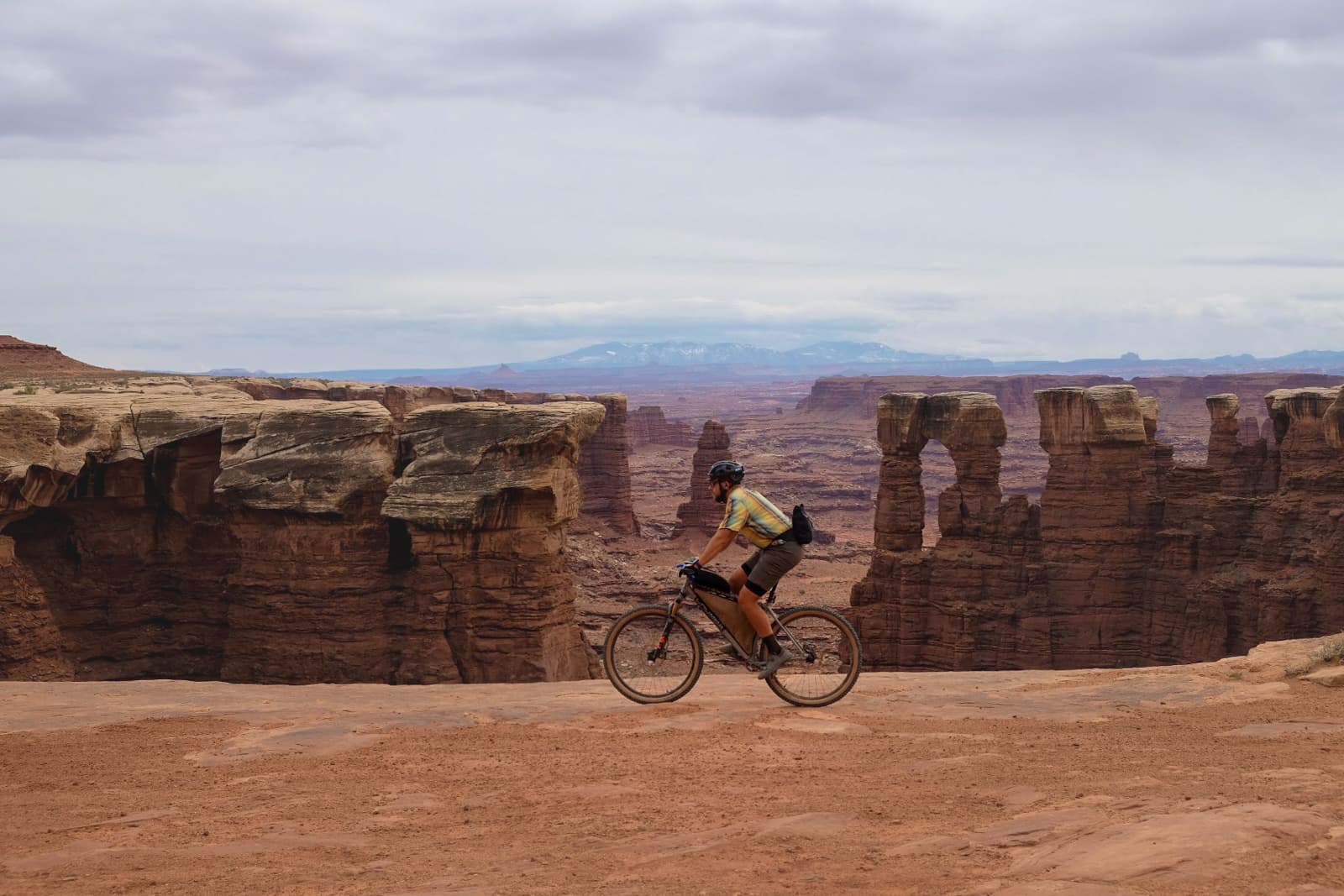 andrew on the white rim trail