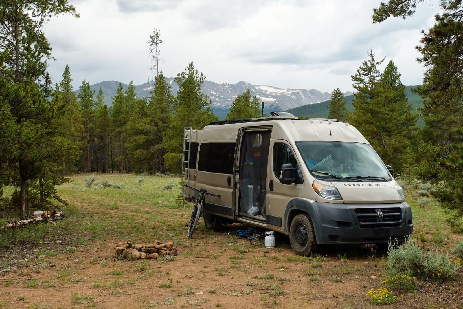 dispersed van