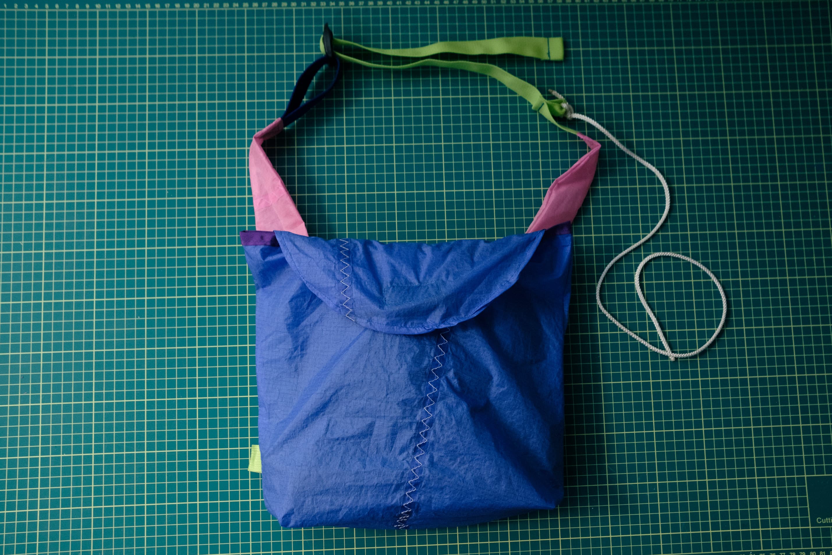 The final bag closed and ready for action.