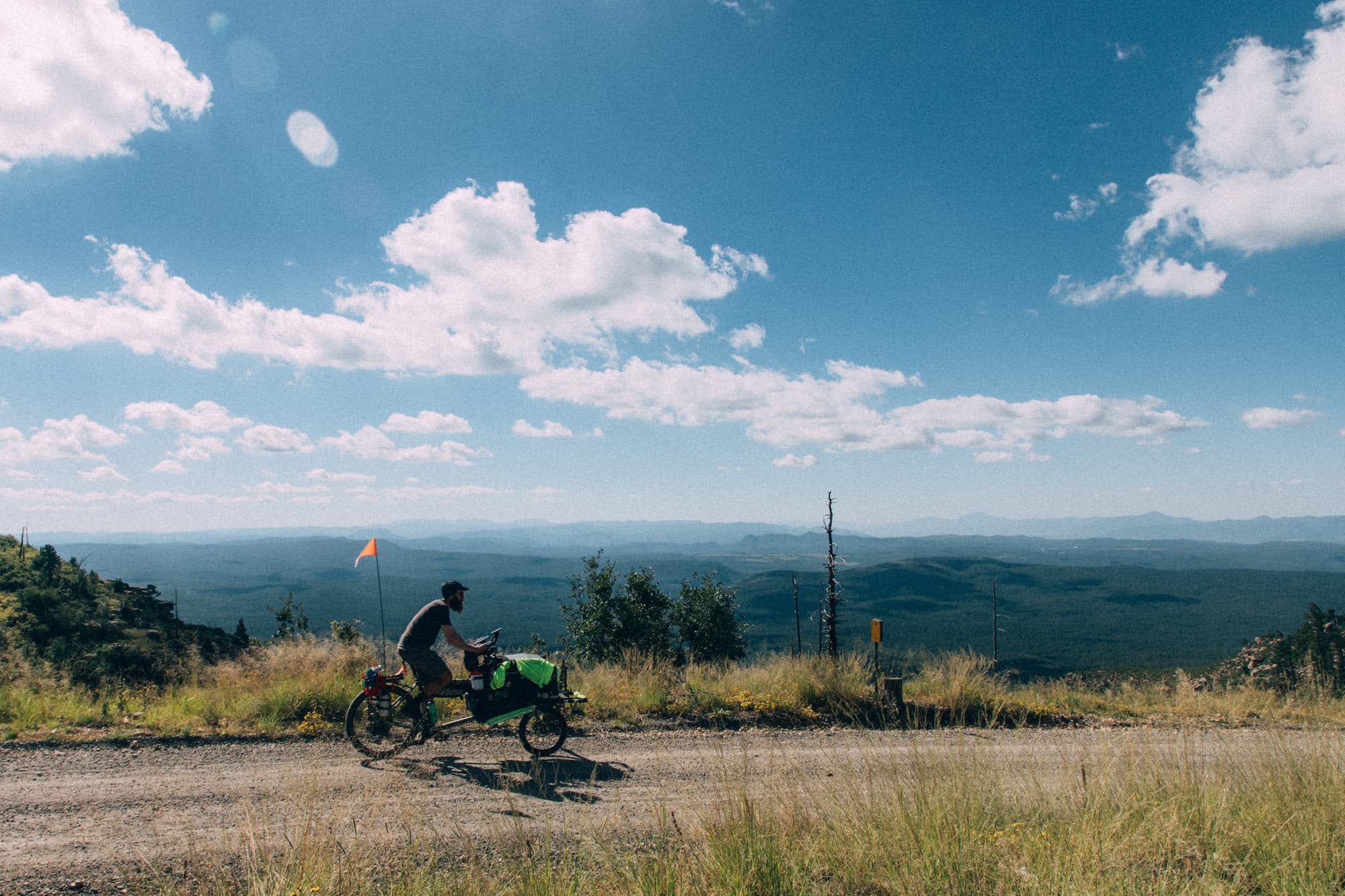 Erik on the road.