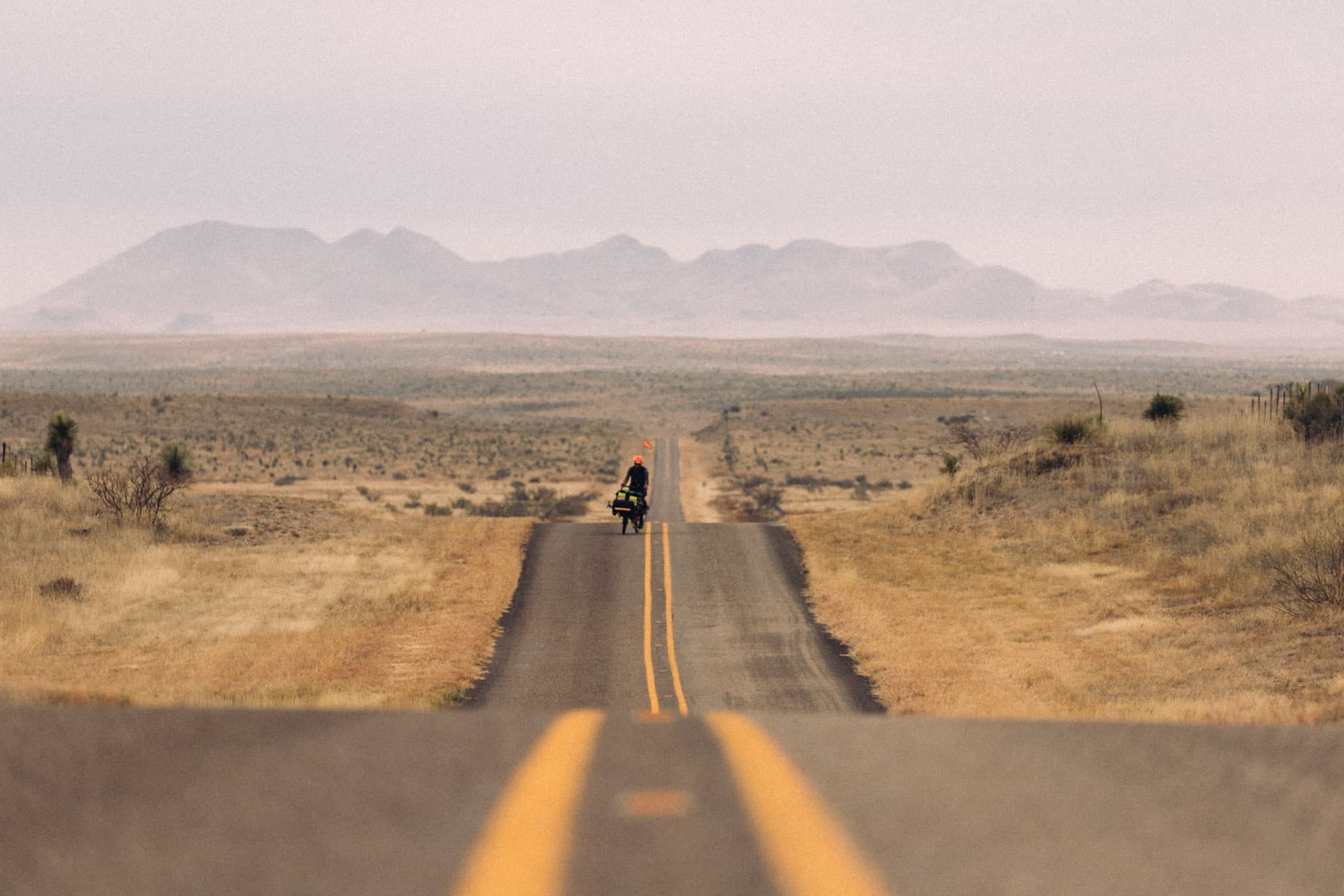 The long, hot road.