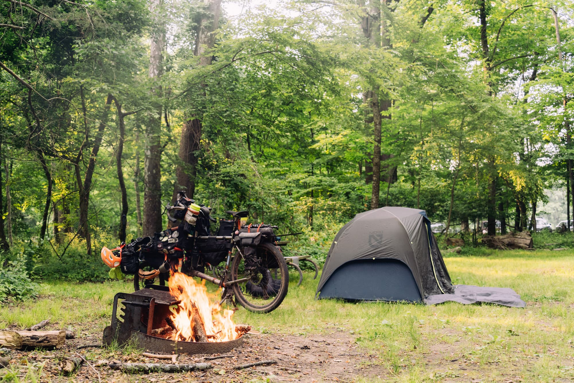A camp spot for the night.